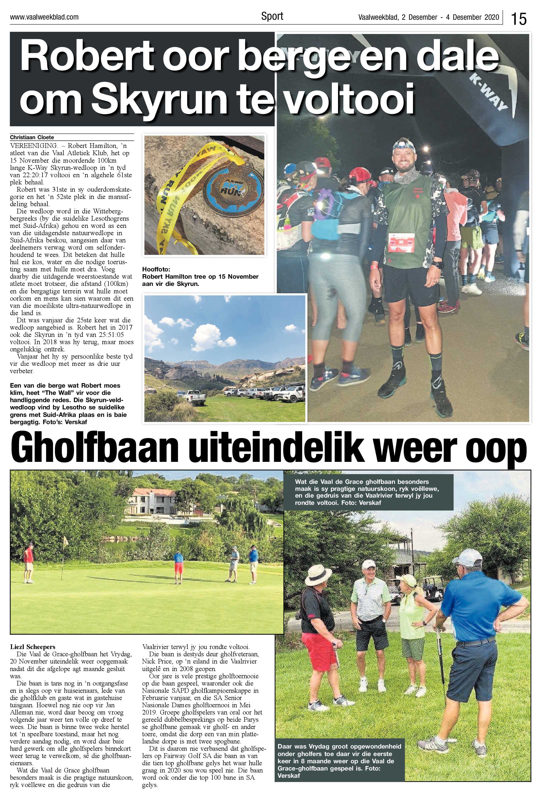 Vaalweekblad 2 Desember – 4 Desember 2020 page 15