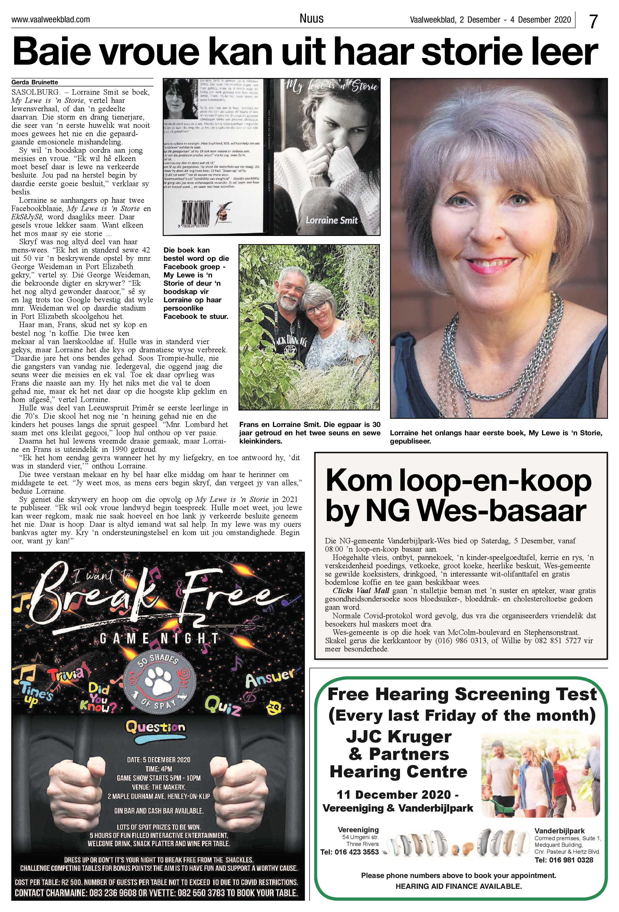 Vaalweekblad 2 Desember – 4 Desember 2020 page 7