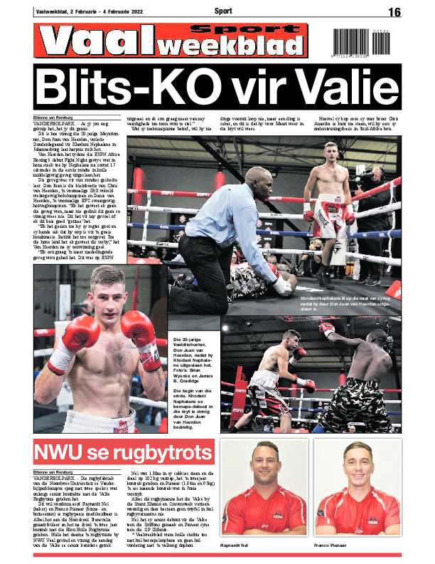 Vaalweekblad 2 Februarie – 4 Februarie 2022 page 16