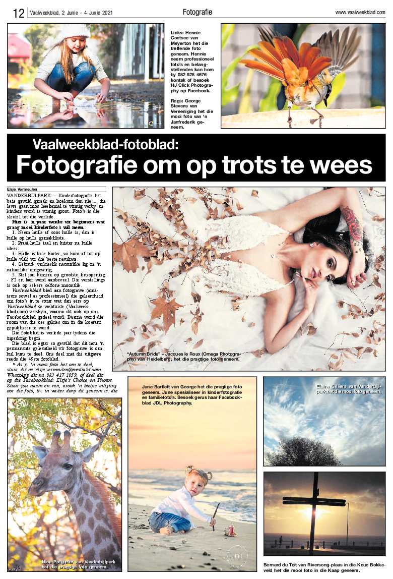 Vaalweekblad, 2 Junie – 4 Junie 2021 page 12