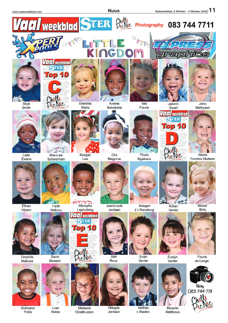 Vaalweekblad, 2 November – 4 November 2022 page 11