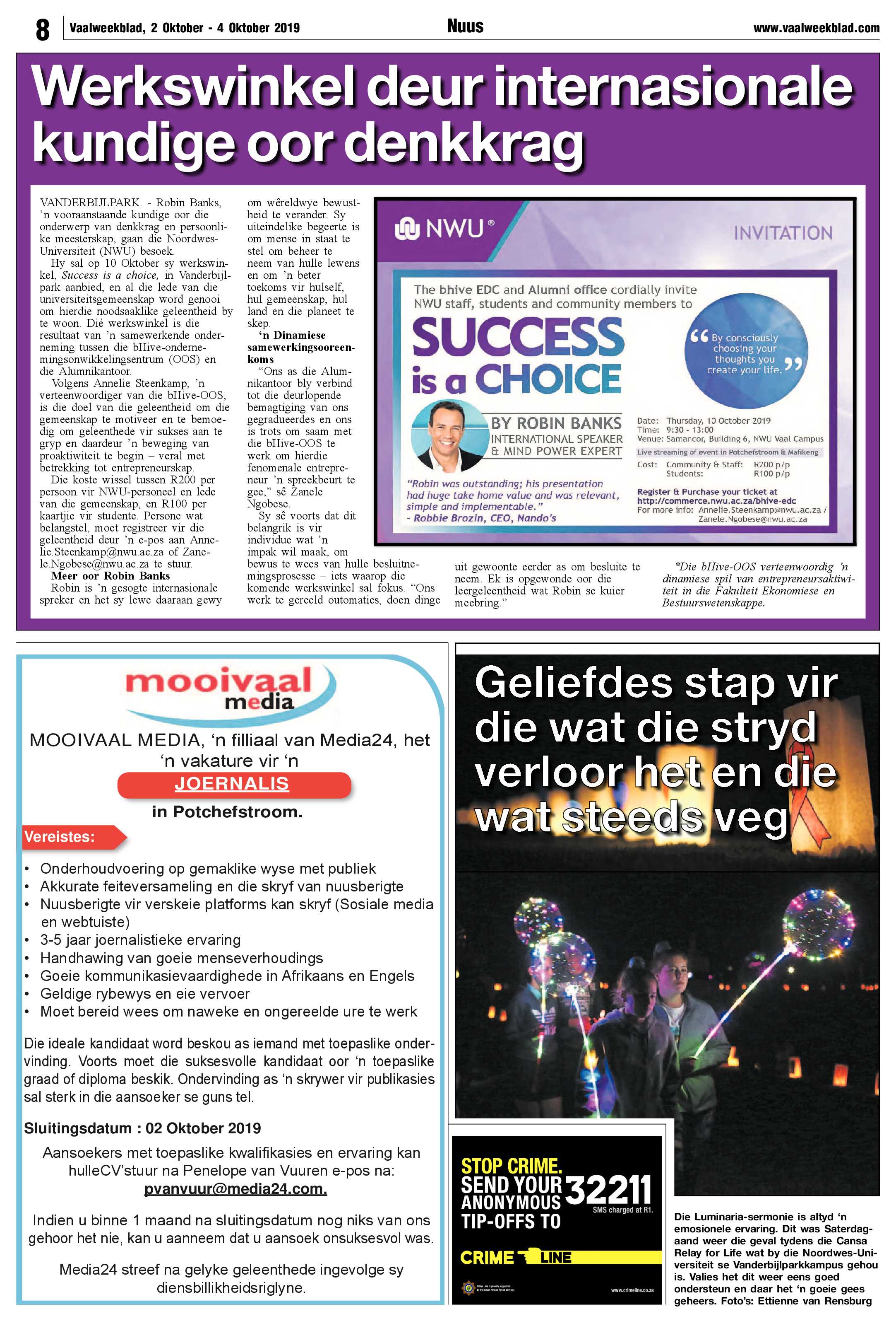 Vaalweekblad 2 – 4 Oktober page 8