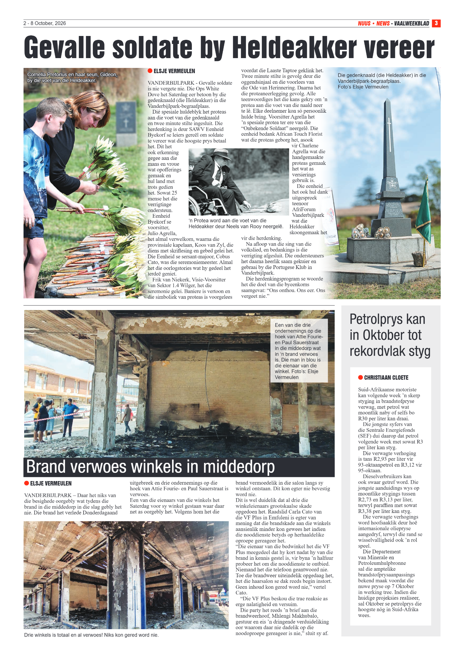 Vaalweekblad – 2 Oktober 2026 page 3