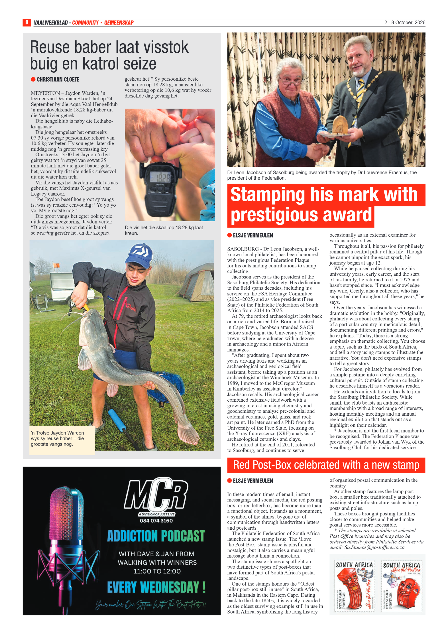 Vaalweekblad – 2 Oktober 2026 page 8