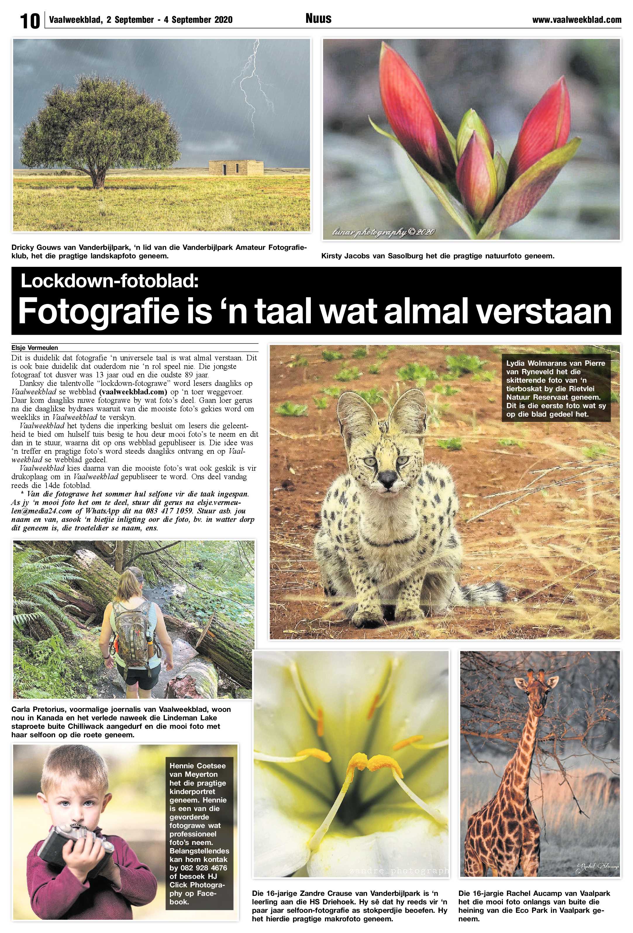 Vaalweekblad 2 September – 4 September 2020 page 10
