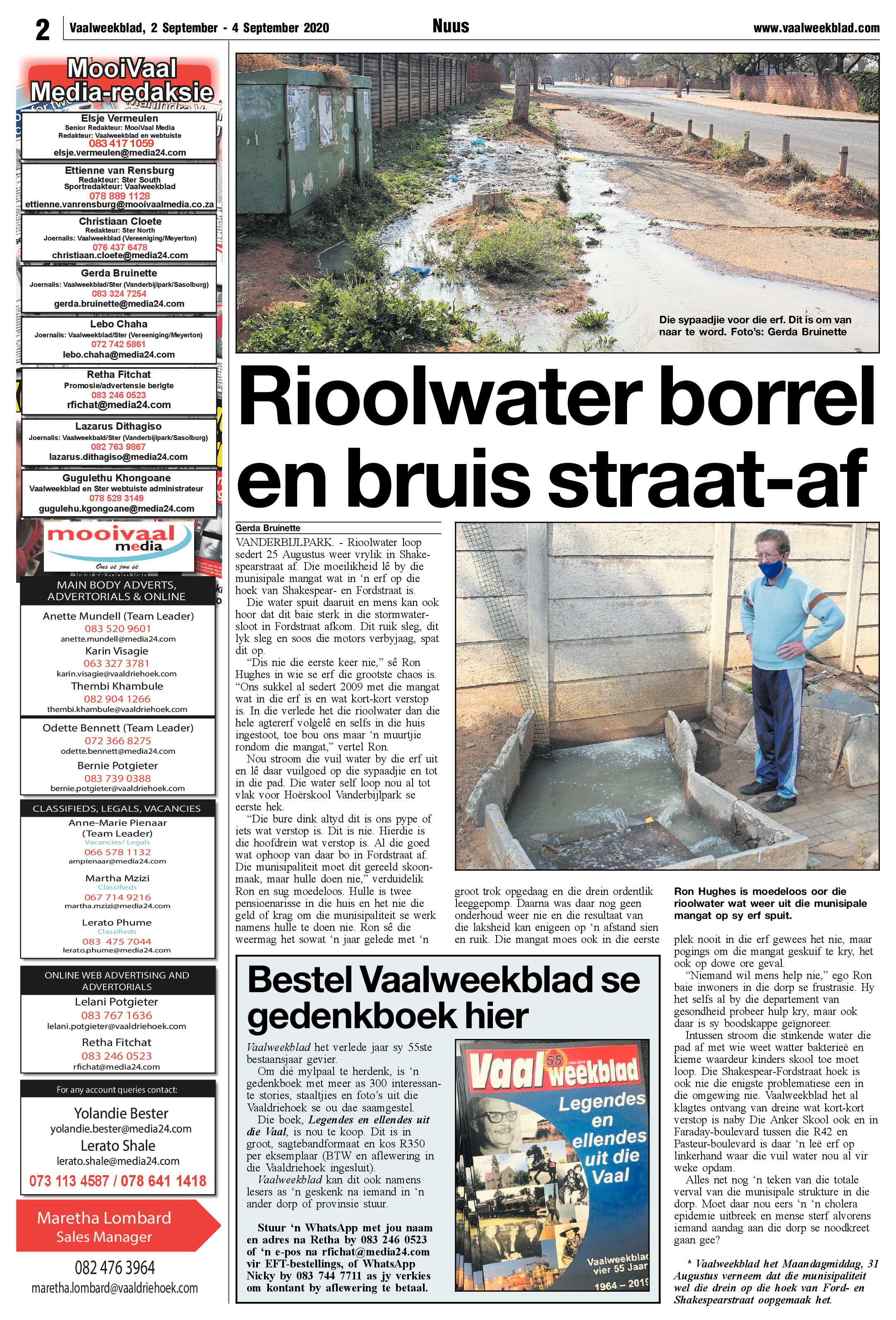 Vaalweekblad 2 September – 4 September 2020 page 2