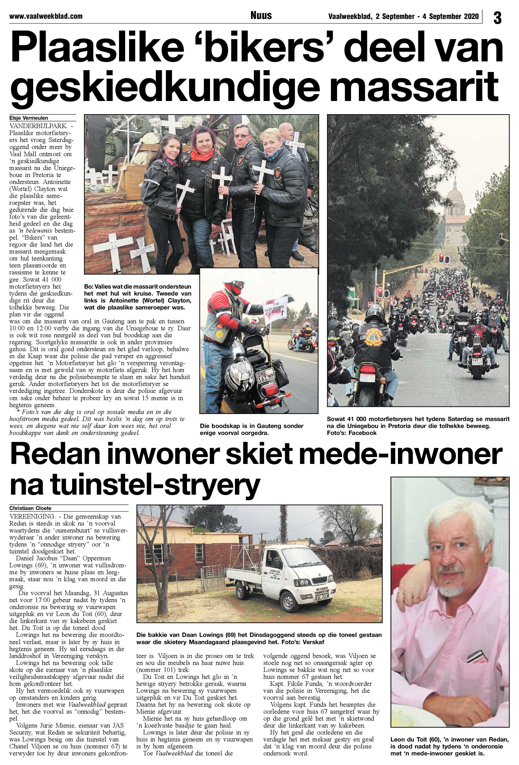 Vaalweekblad 2 September – 4 September 2020 page 3
