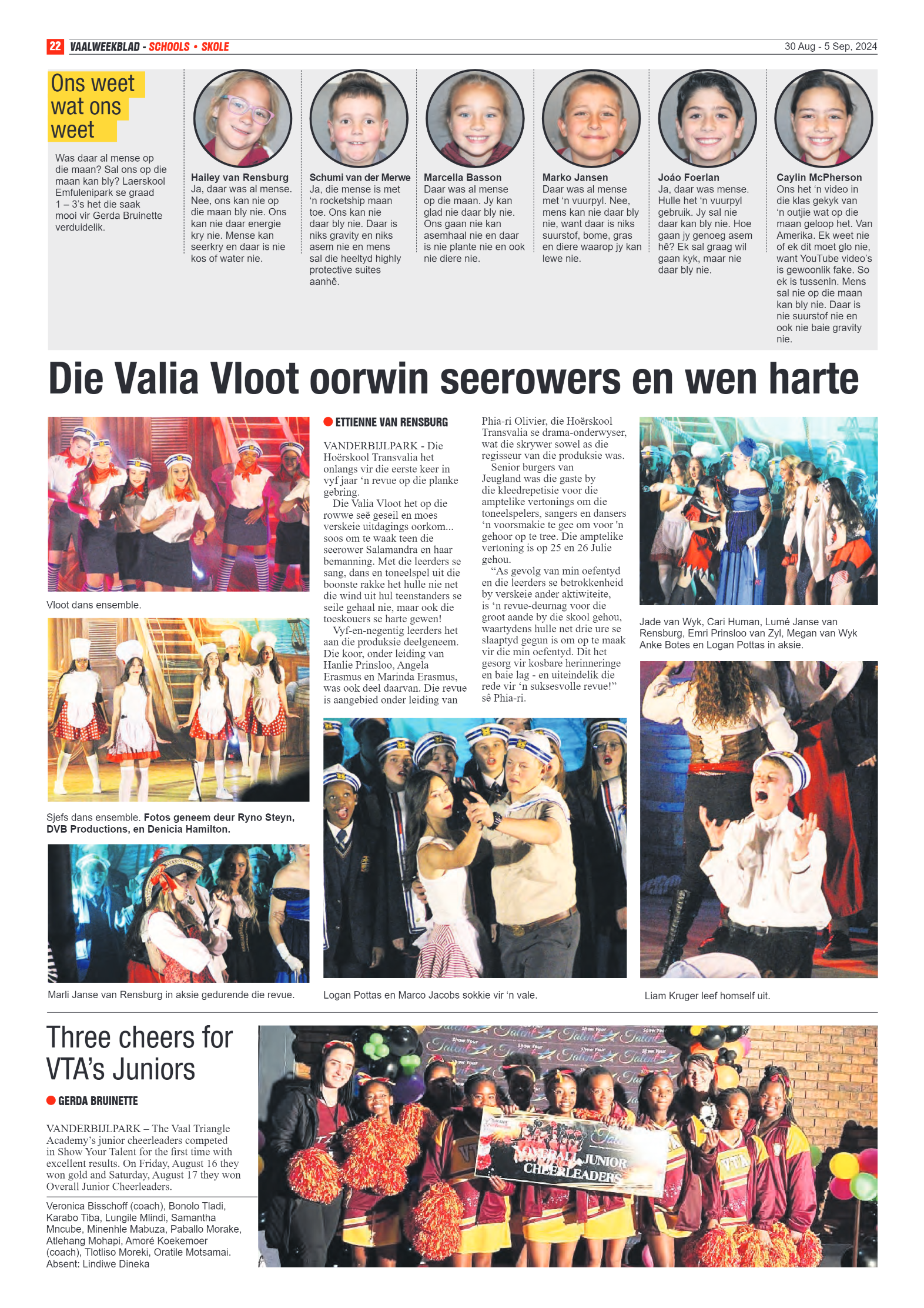 Vaalweekblad 30 Aug – 5 Sep, 2024 page 22