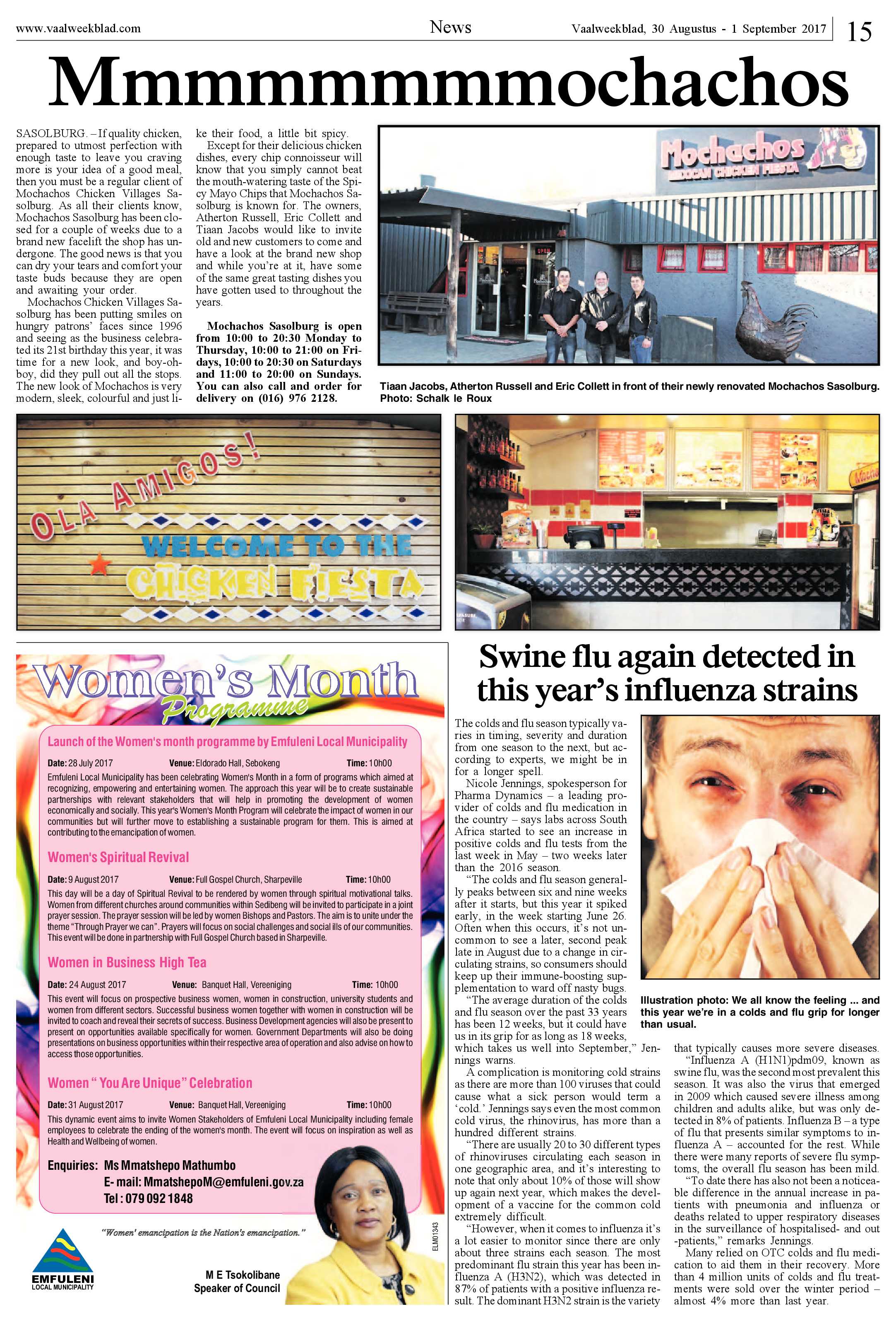 Vaalweekblad 30 Augustus – 1 September 2017 page 15