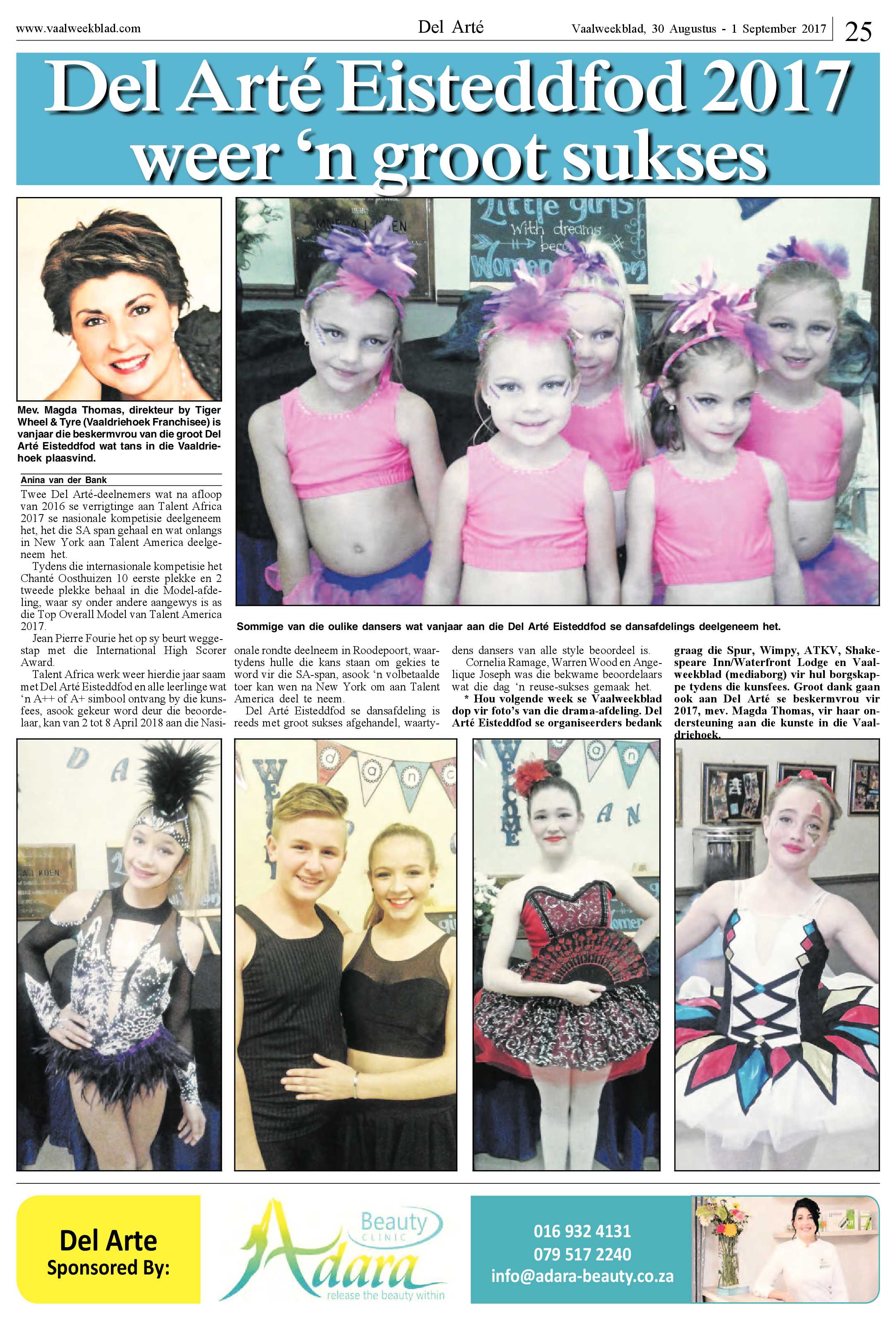 Vaalweekblad 30 Augustus – 1 September 2017 page 25