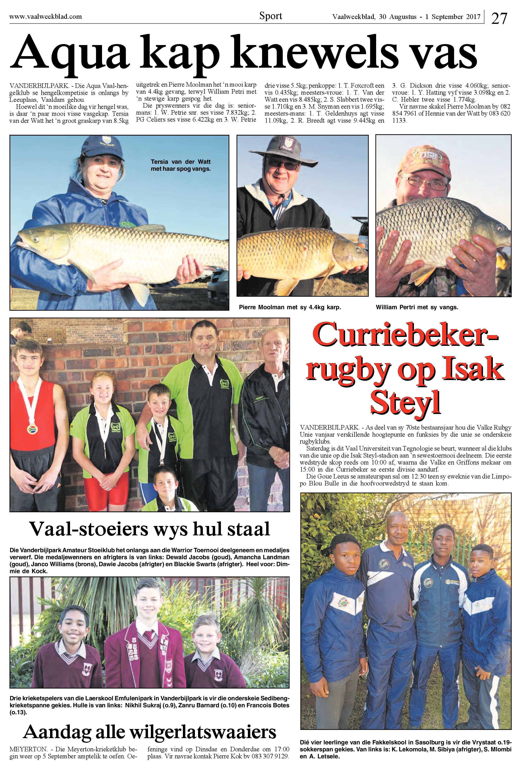 Vaalweekblad 30 Augustus – 1 September 2017 page 27