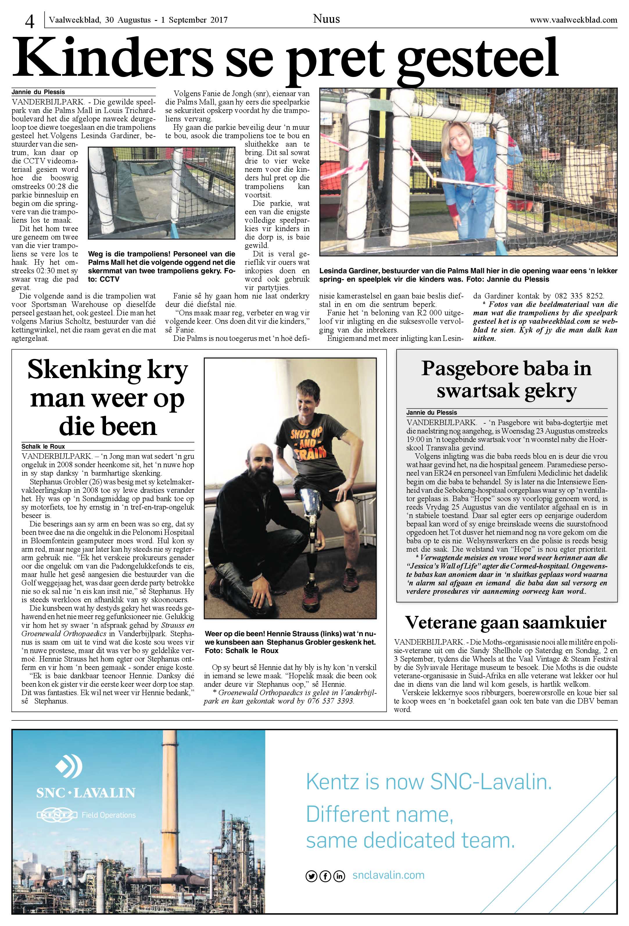 Vaalweekblad 30 Augustus – 1 September 2017 page 4