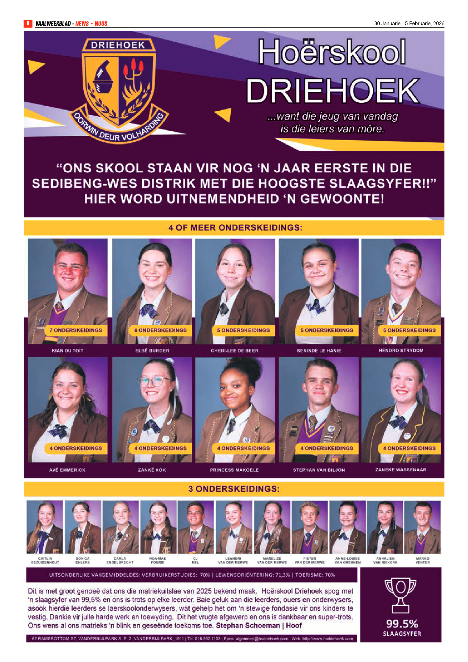 Vaalweekblad 30 Januarie 2026 page 6