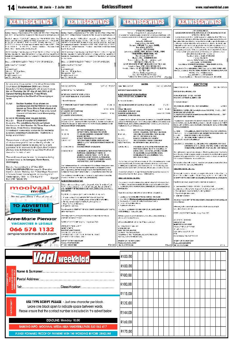 Vaalweekblad 30 Junie – 2 Julie 2021 page 14