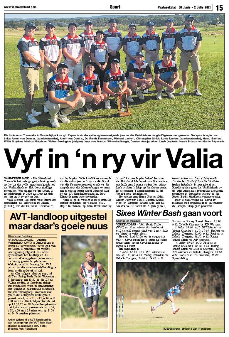 Vaalweekblad 30 Junie – 2 Julie 2021 page 15