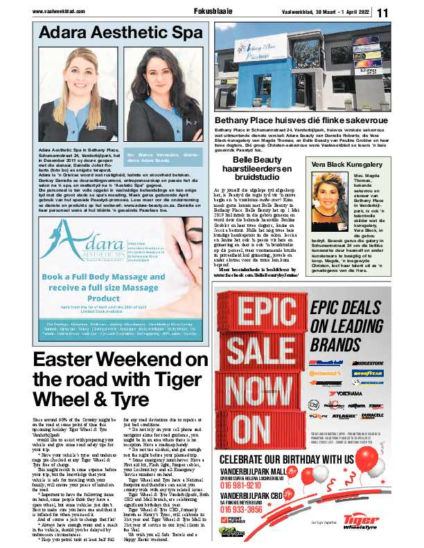 Vaalweekblad, 30 Maart – 1 April 2022 page 11