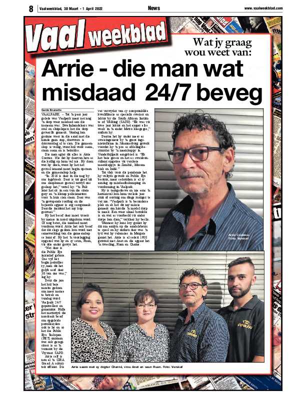 Vaalweekblad, 30 Maart – 1 April 2022 page 8