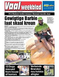 Vaalweekblad, 30 Maart – 1 April 2022