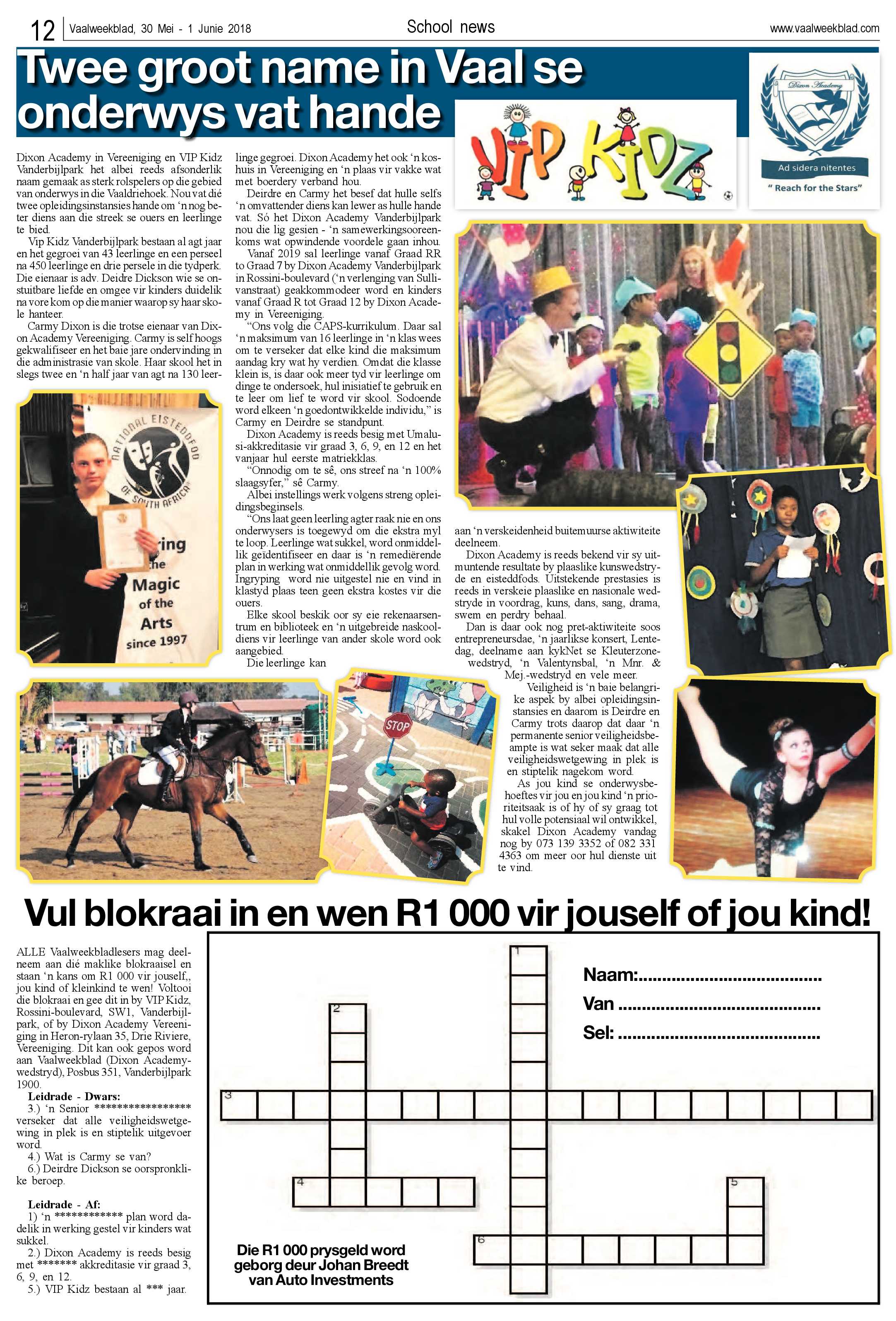 Vaalweekblad 30 Mei – 1 Junie 2018 page 12