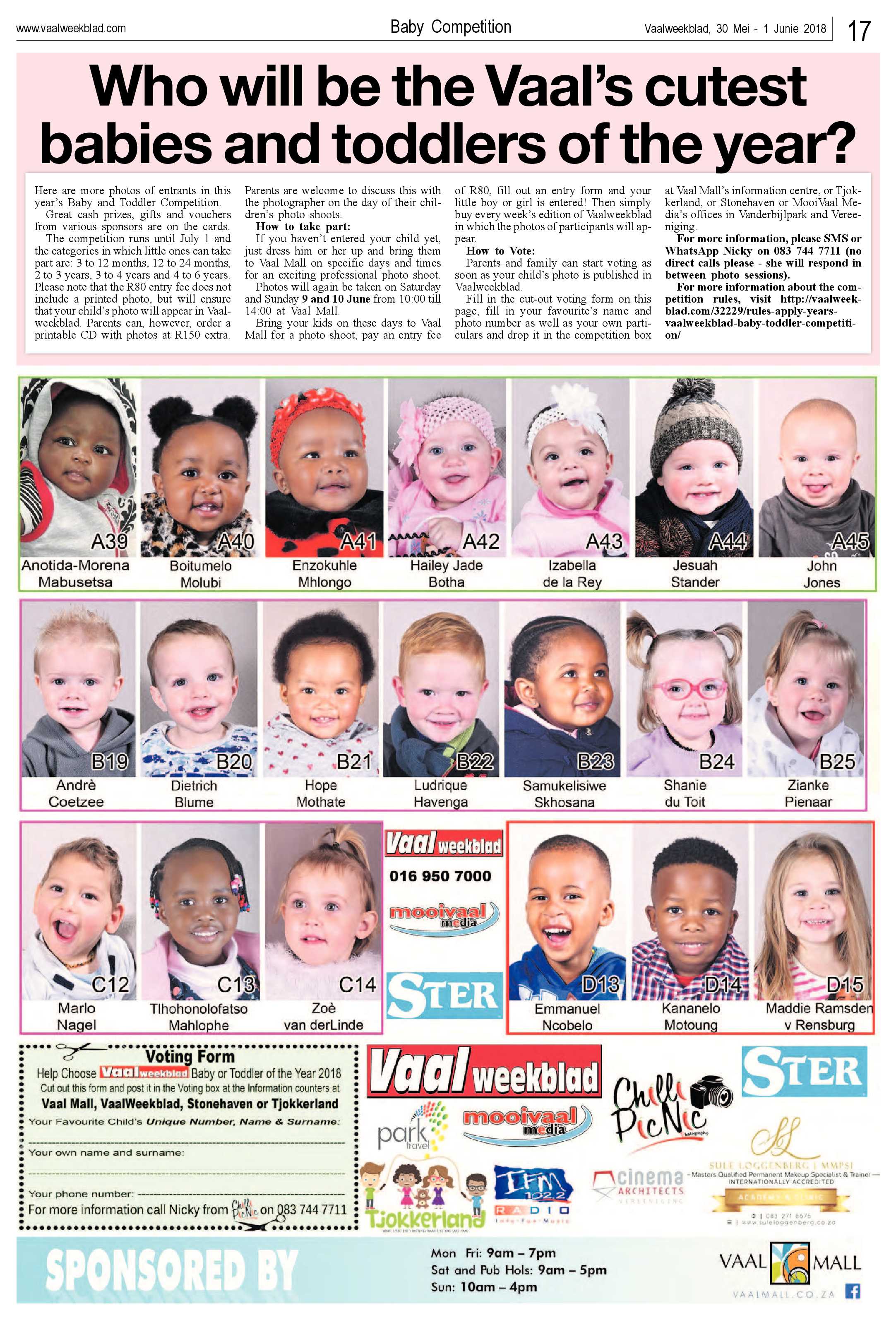 Vaalweekblad 30 Mei – 1 Junie 2018 page 17