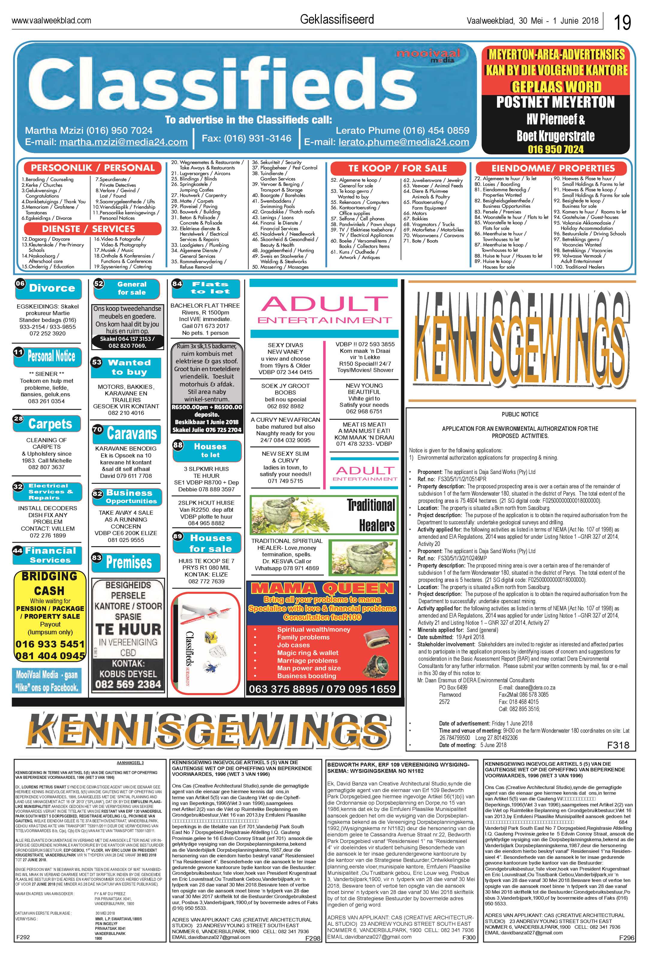 Vaalweekblad 30 Mei – 1 Junie 2018 page 19