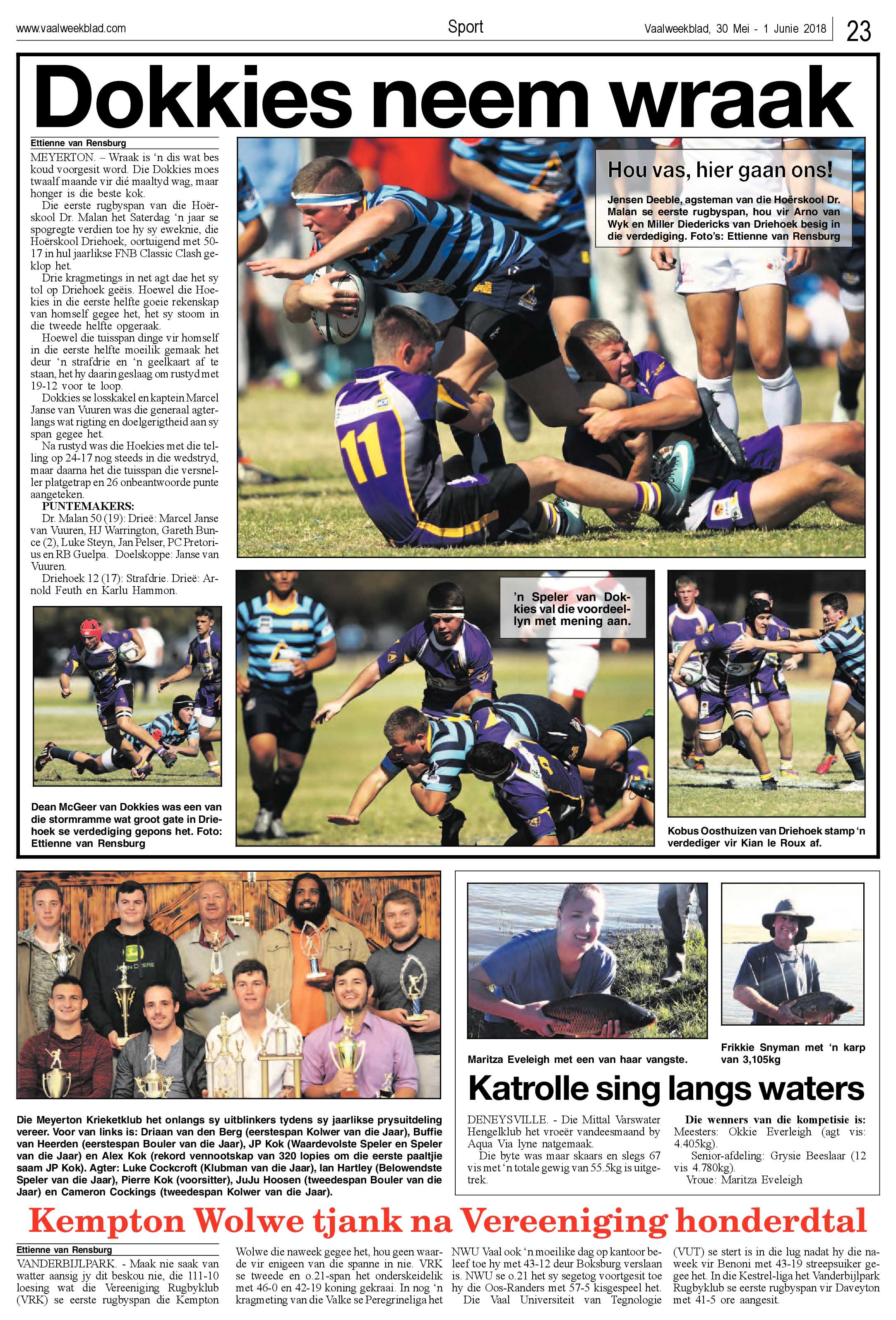 Vaalweekblad 30 Mei – 1 Junie 2018 page 23