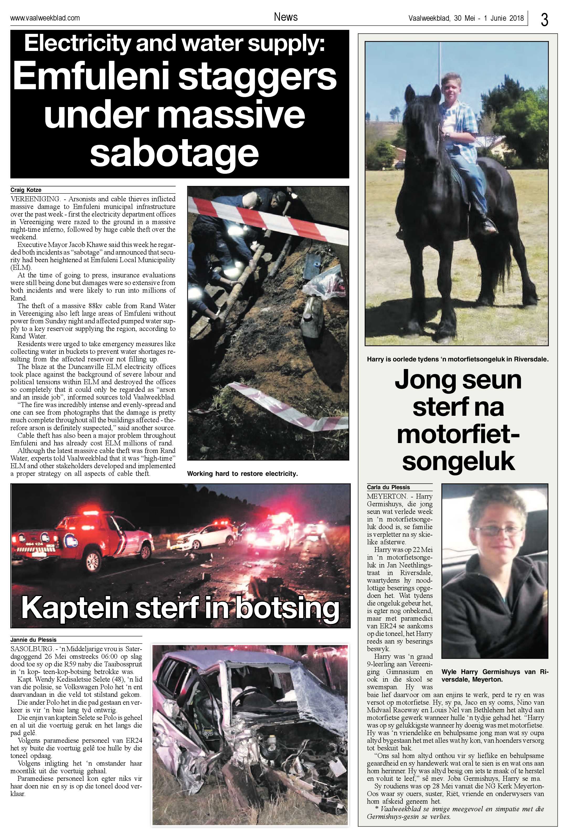 Vaalweekblad 30 Mei – 1 Junie 2018 page 3
