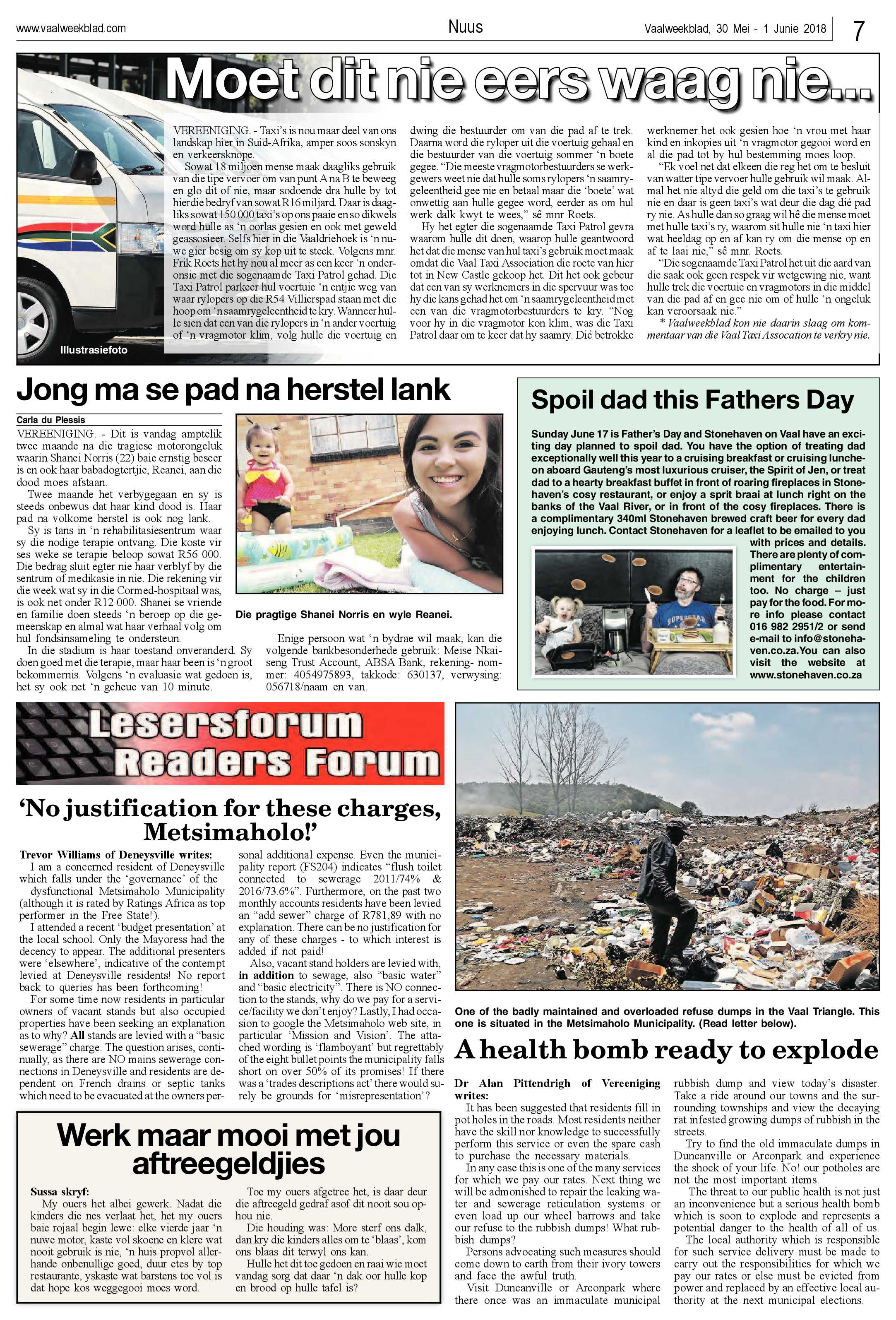 Vaalweekblad 30 Mei – 1 Junie 2018 page 7