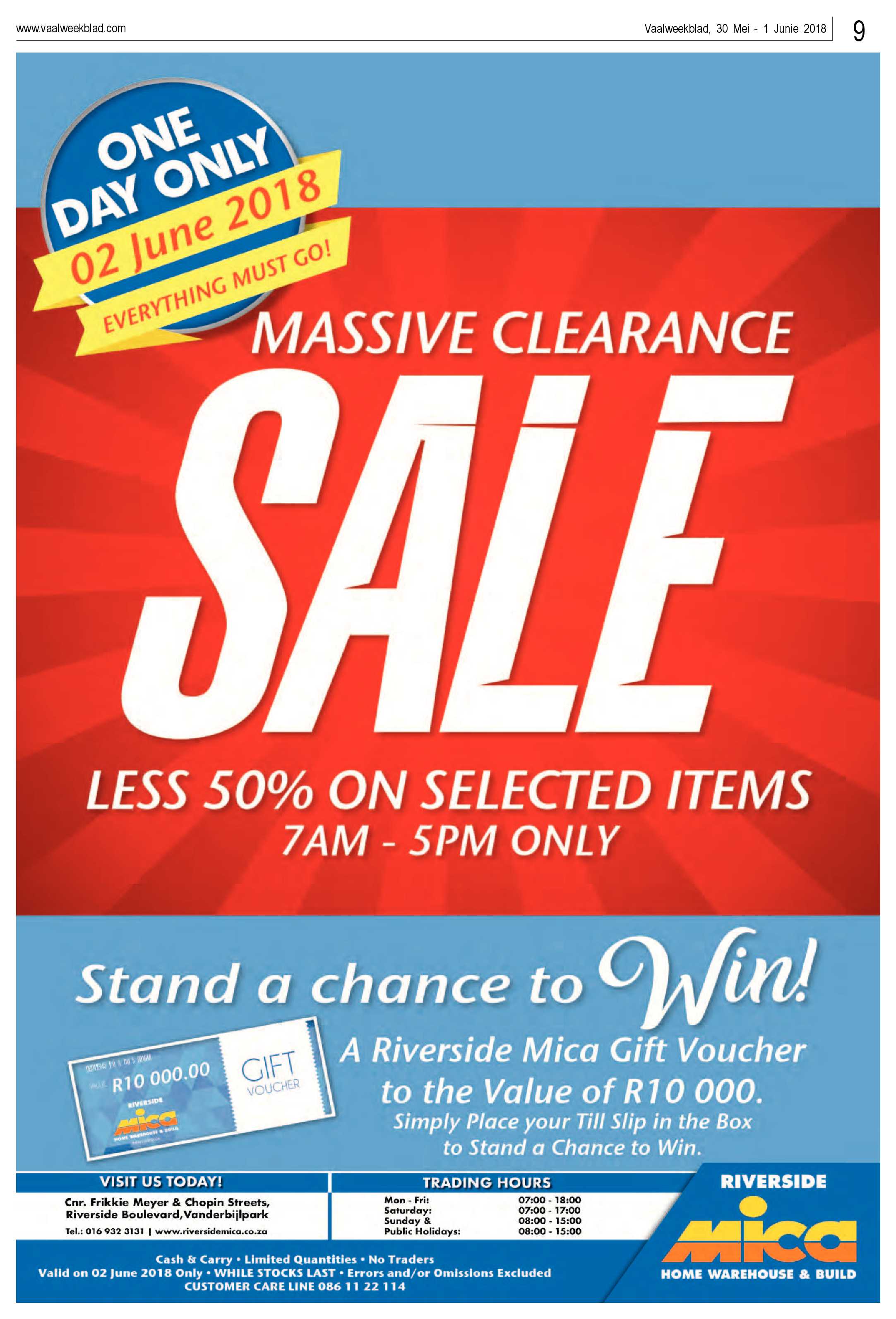 Vaalweekblad 30 Mei – 1 Junie 2018 page 9