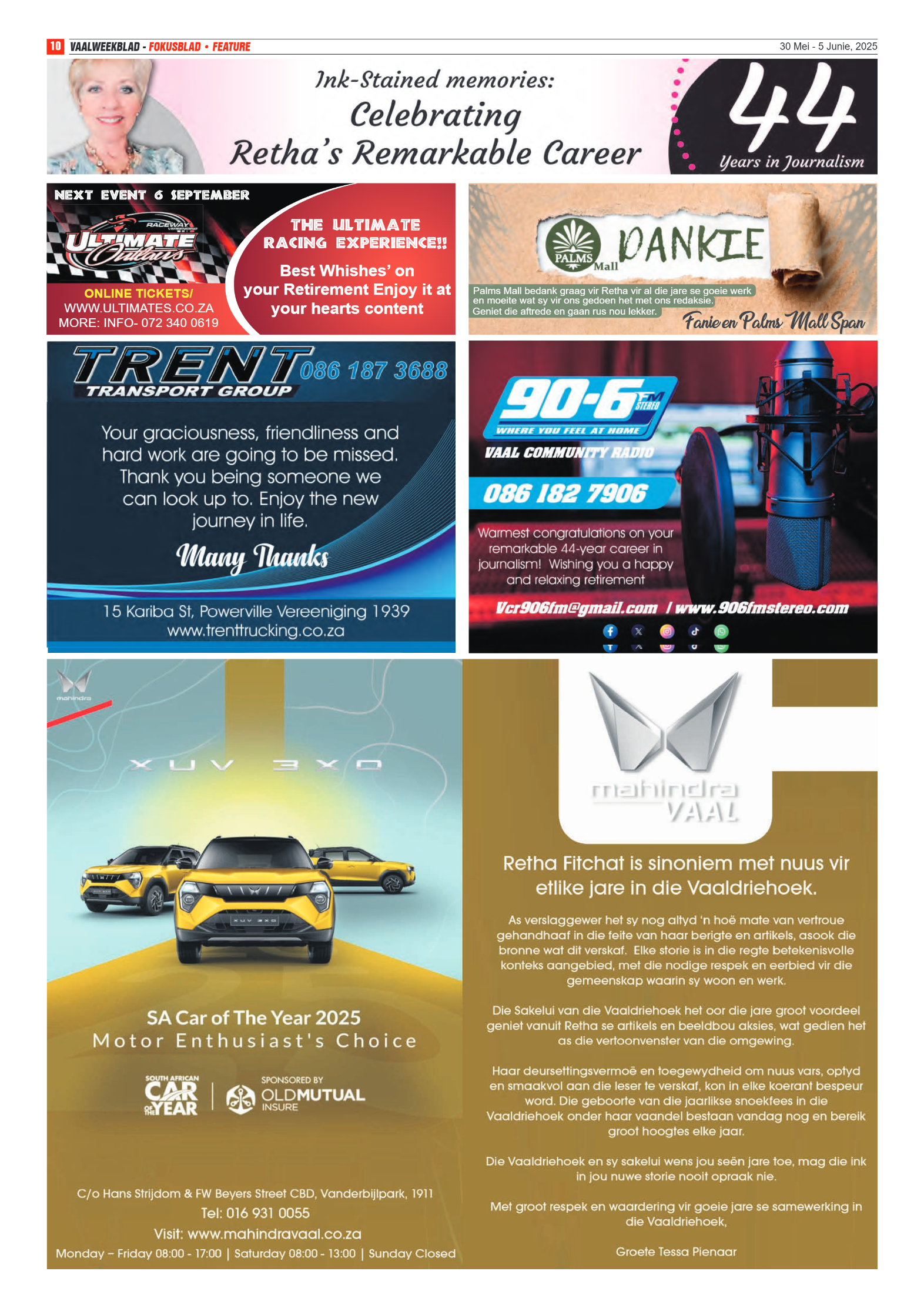 Vaalweekblad – 30 Mei – 5 Junie, 2025 page 10