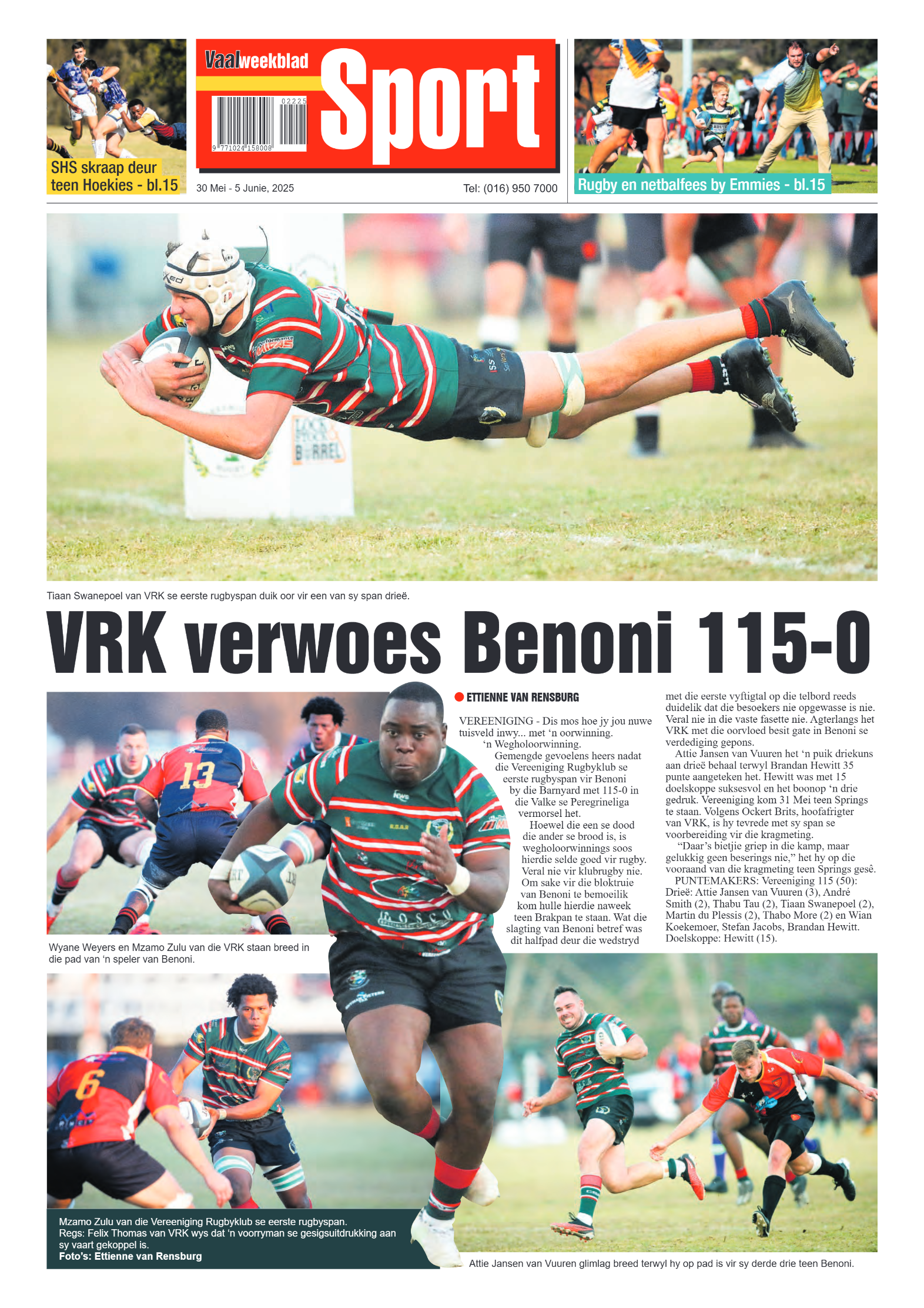 Vaalweekblad – 30 Mei – 5 Junie, 2025 page 16