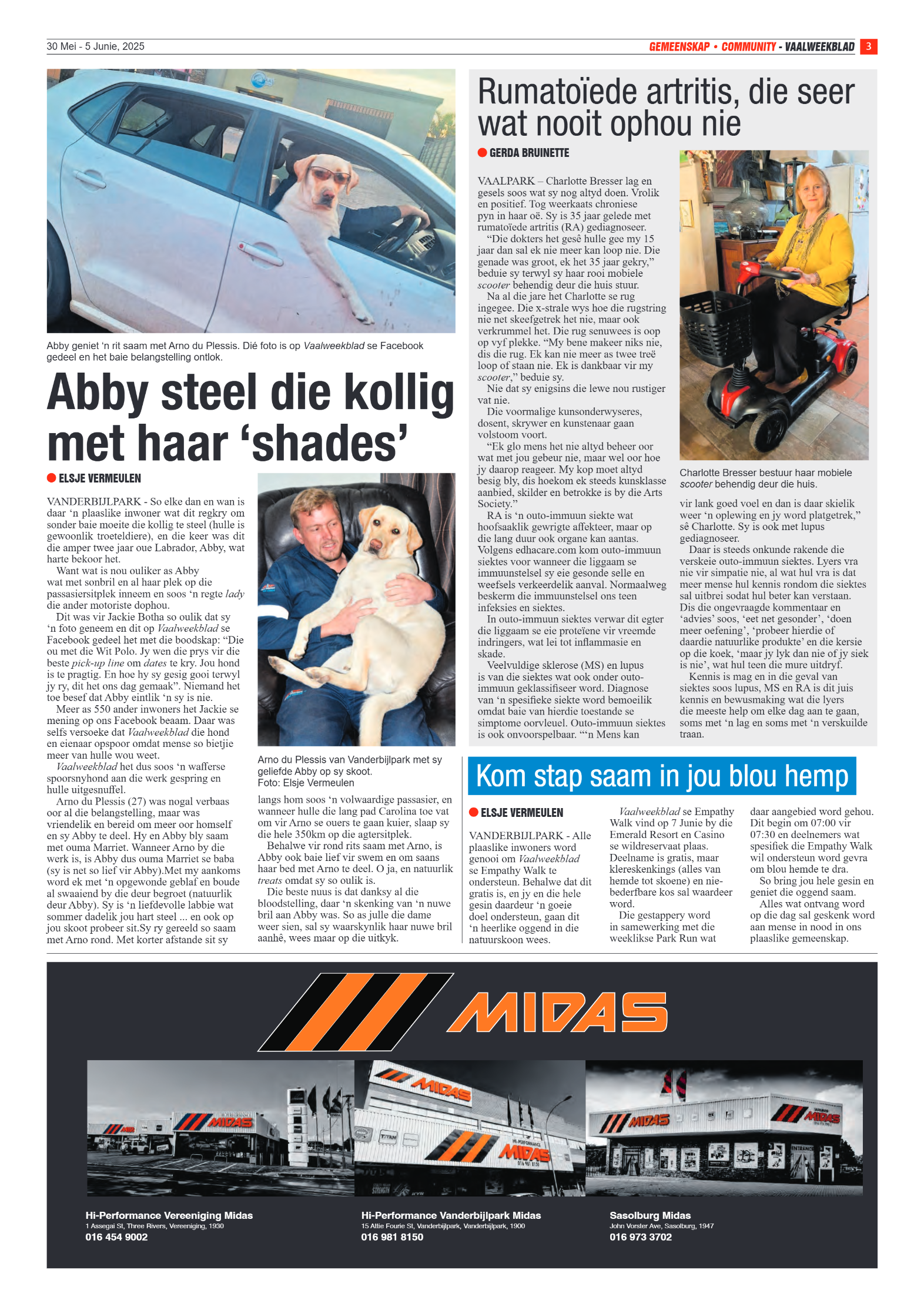 Vaalweekblad – 30 Mei – 5 Junie, 2025 page 3