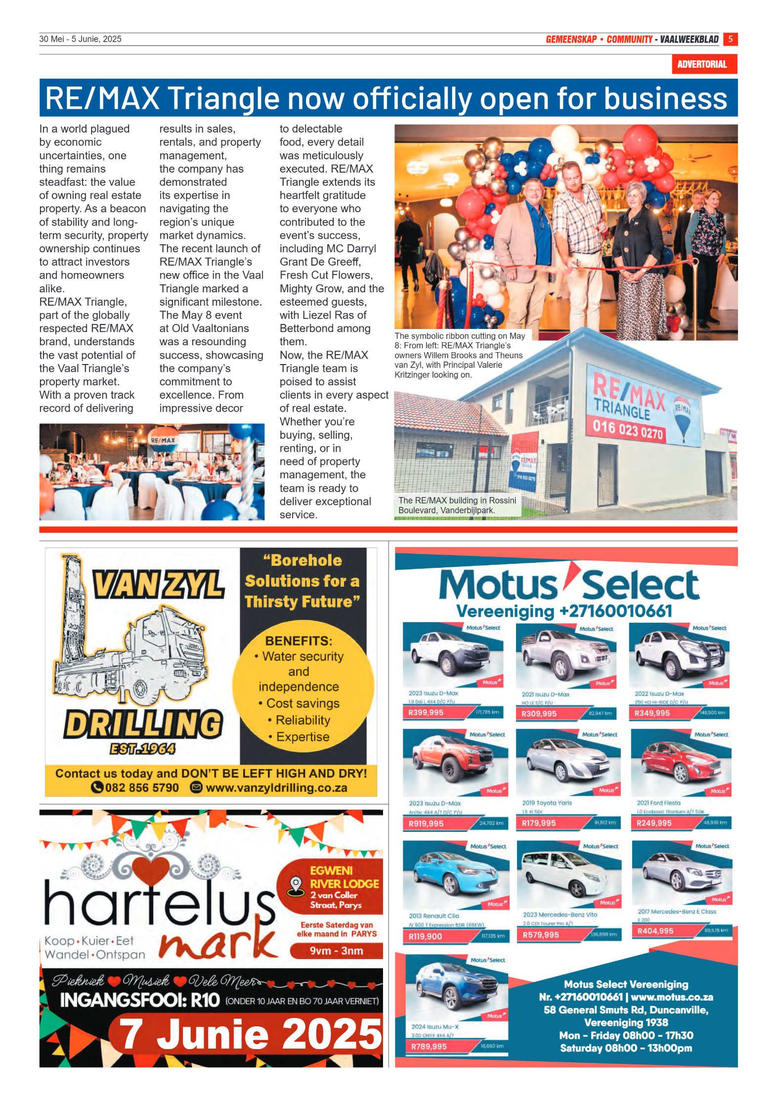 Vaalweekblad – 30 Mei – 5 Junie, 2025 page 5