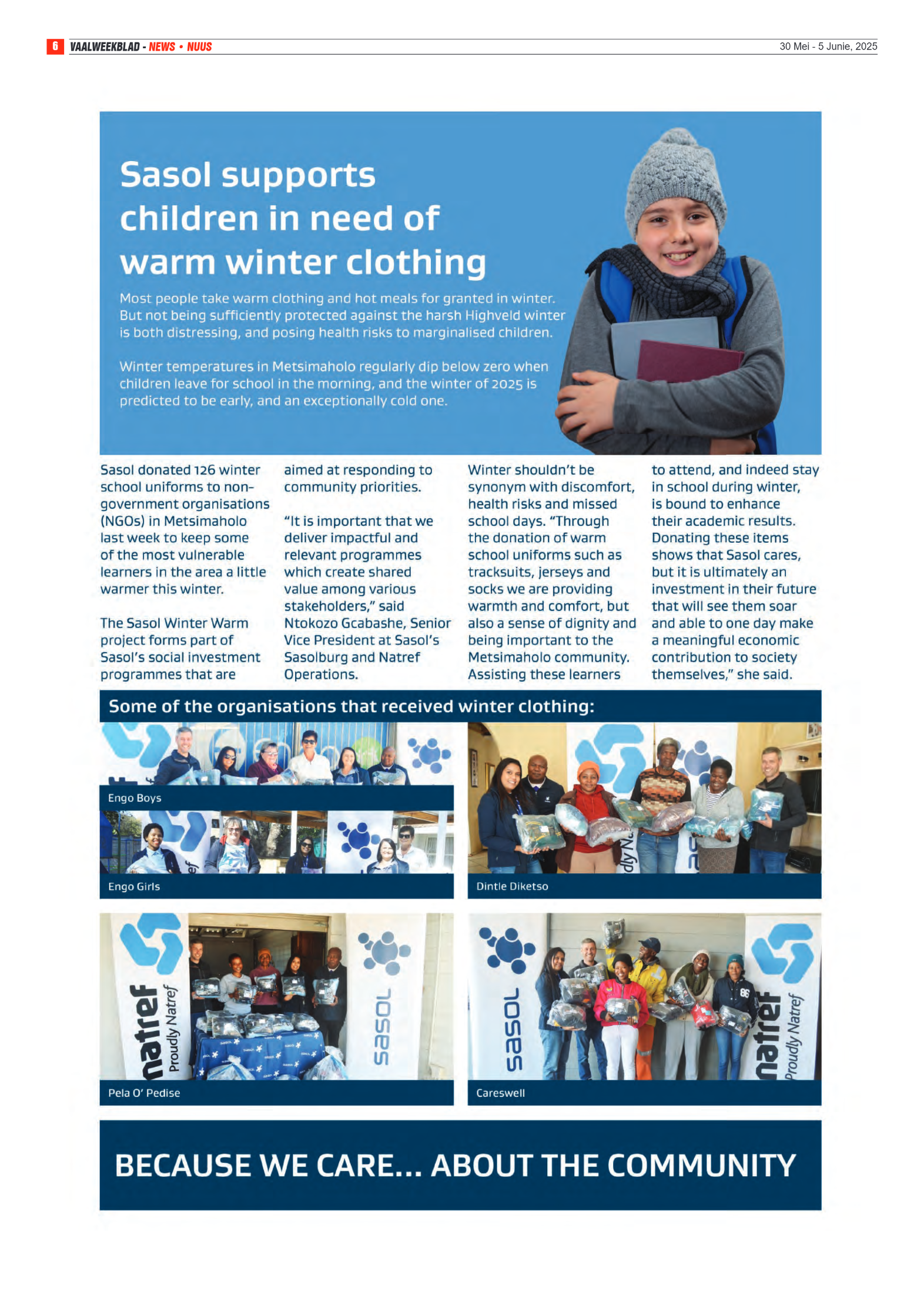 Vaalweekblad – 30 Mei – 5 Junie, 2025 page 6