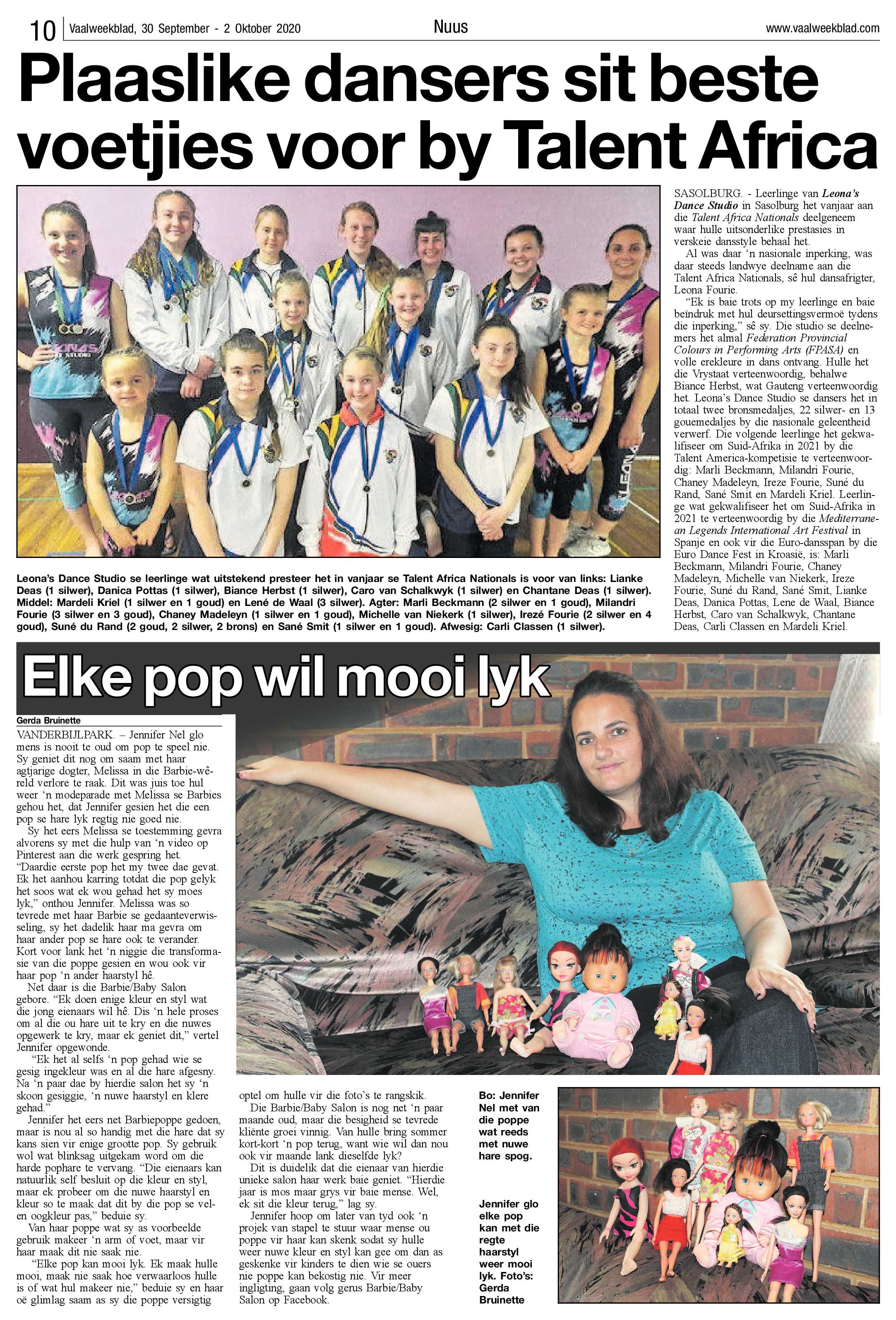 Vaalweekblad 30 September – 2 Oktober 2020 page 10