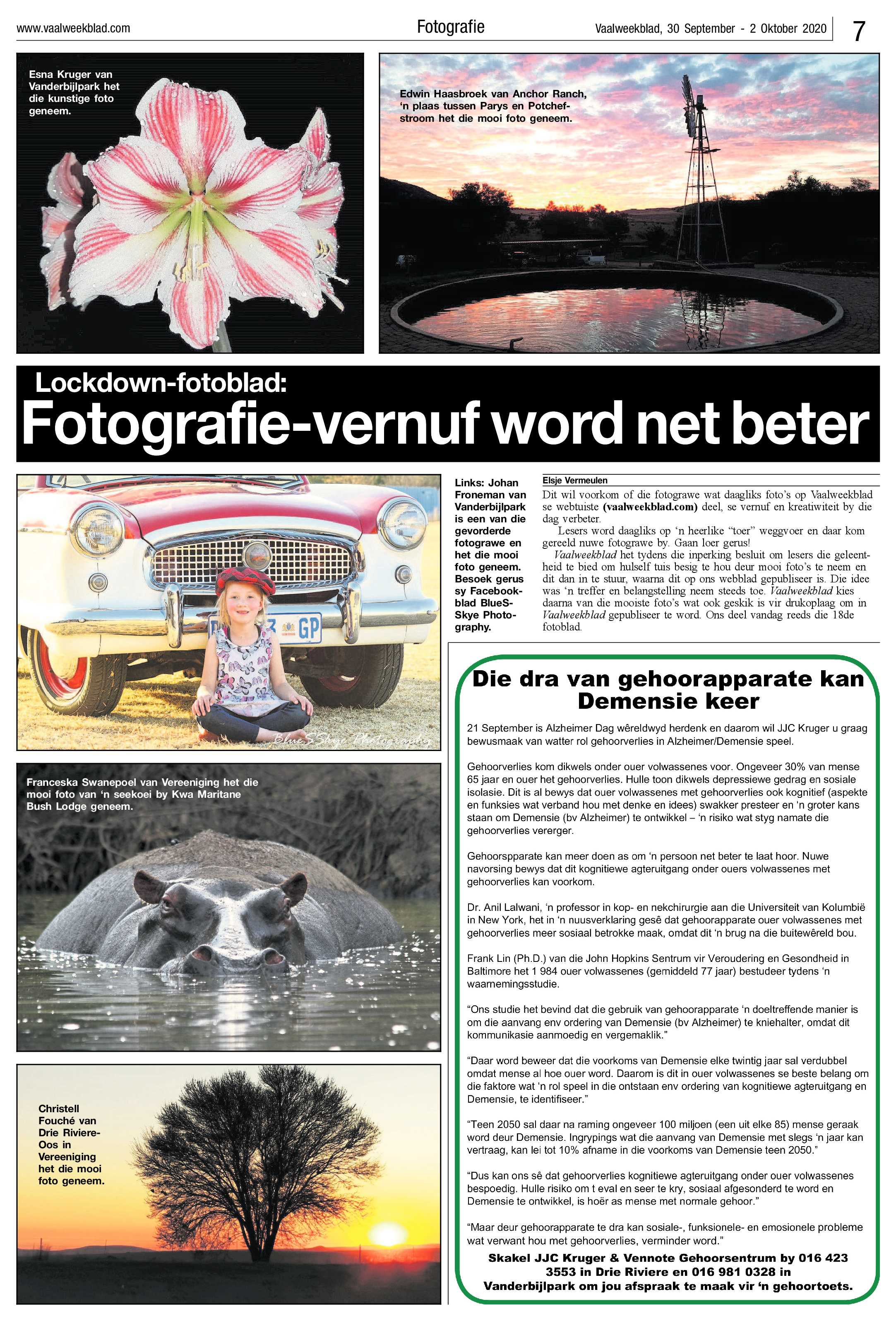 Vaalweekblad 30 September – 2 Oktober 2020 page 7