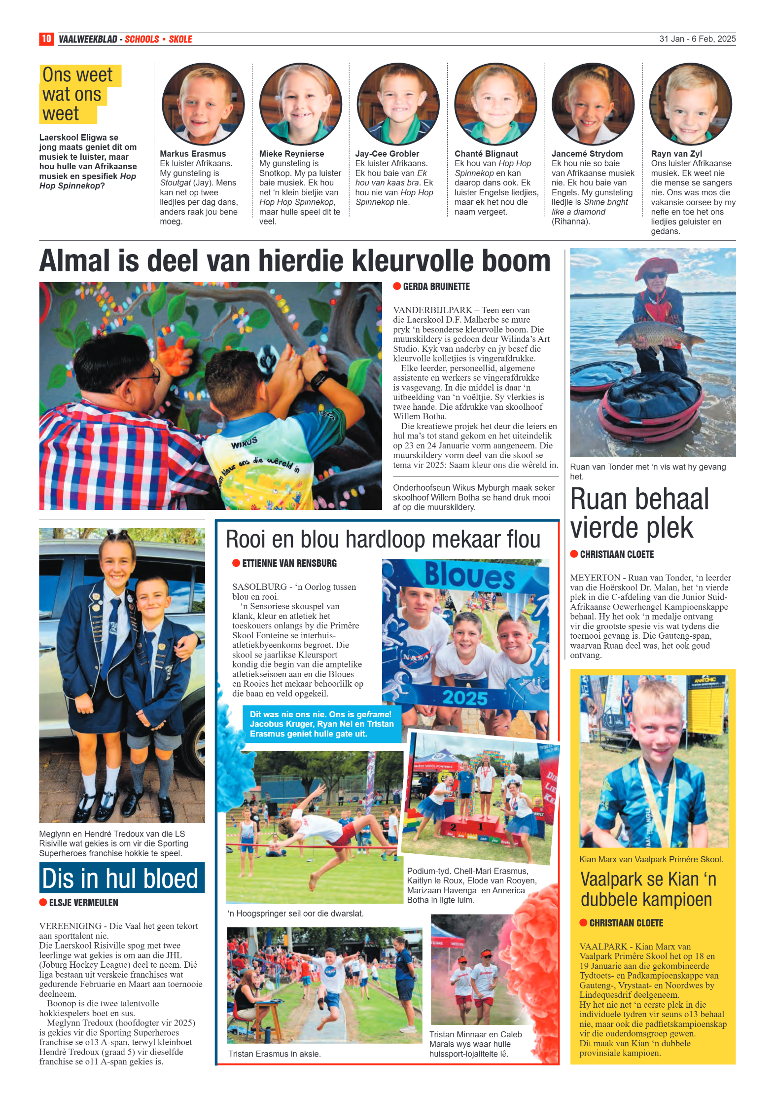 Vaalweekblad 31 Jan – 6 Feb, 2025 page 10