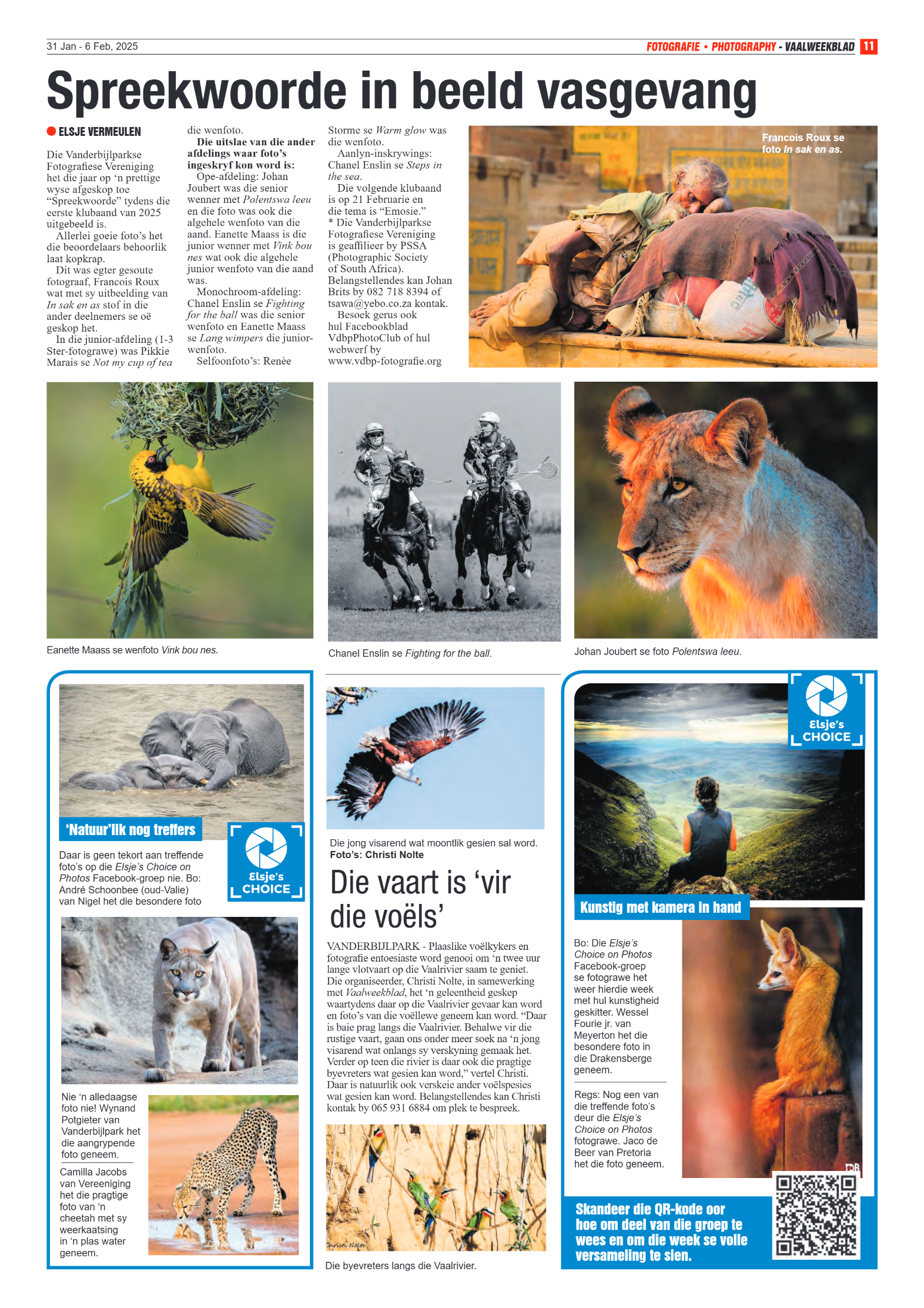 Vaalweekblad 31 Jan – 6 Feb, 2025 page 11