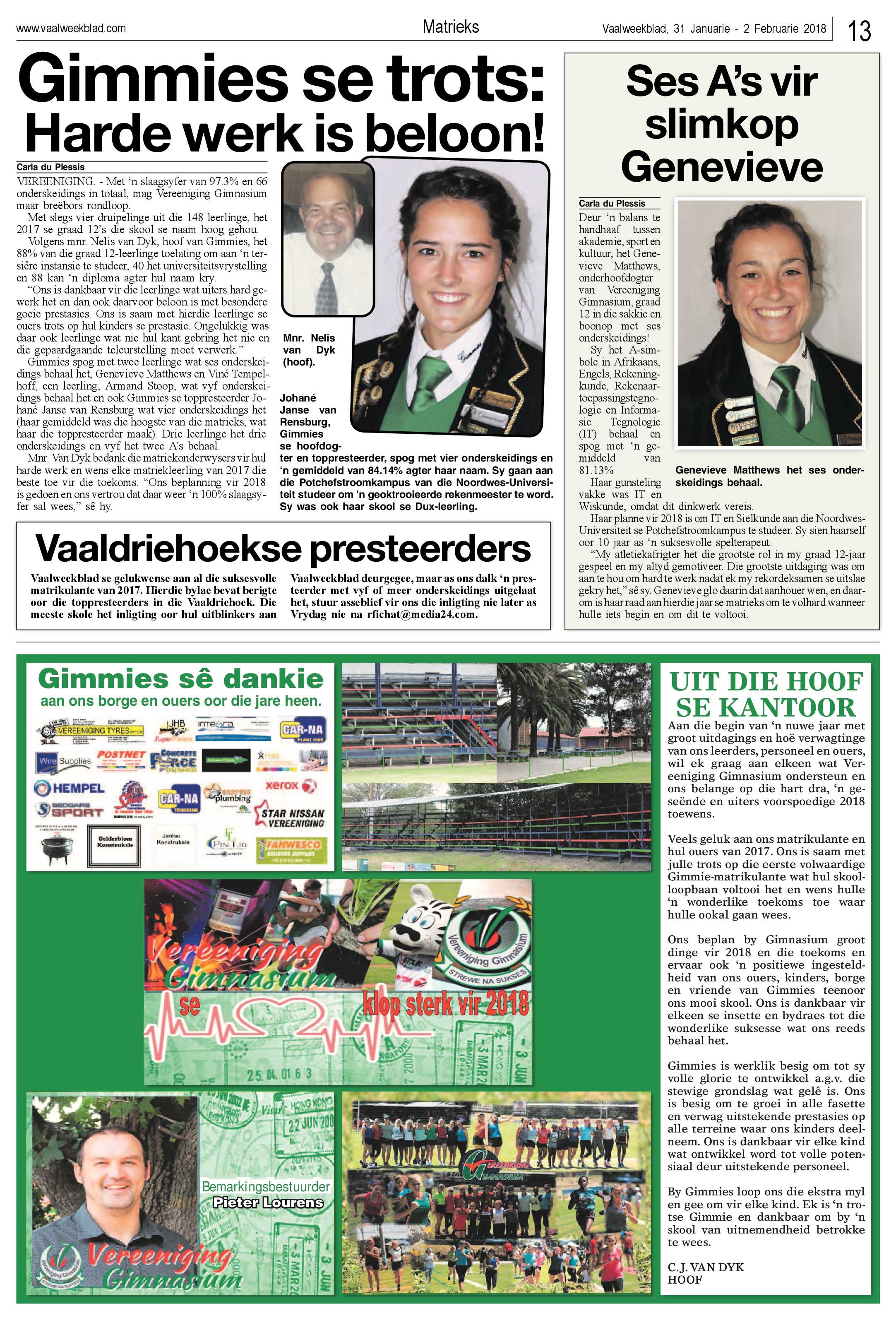 Vaalweekblad 31 Januarie – 2 Februarie 2018 page 13