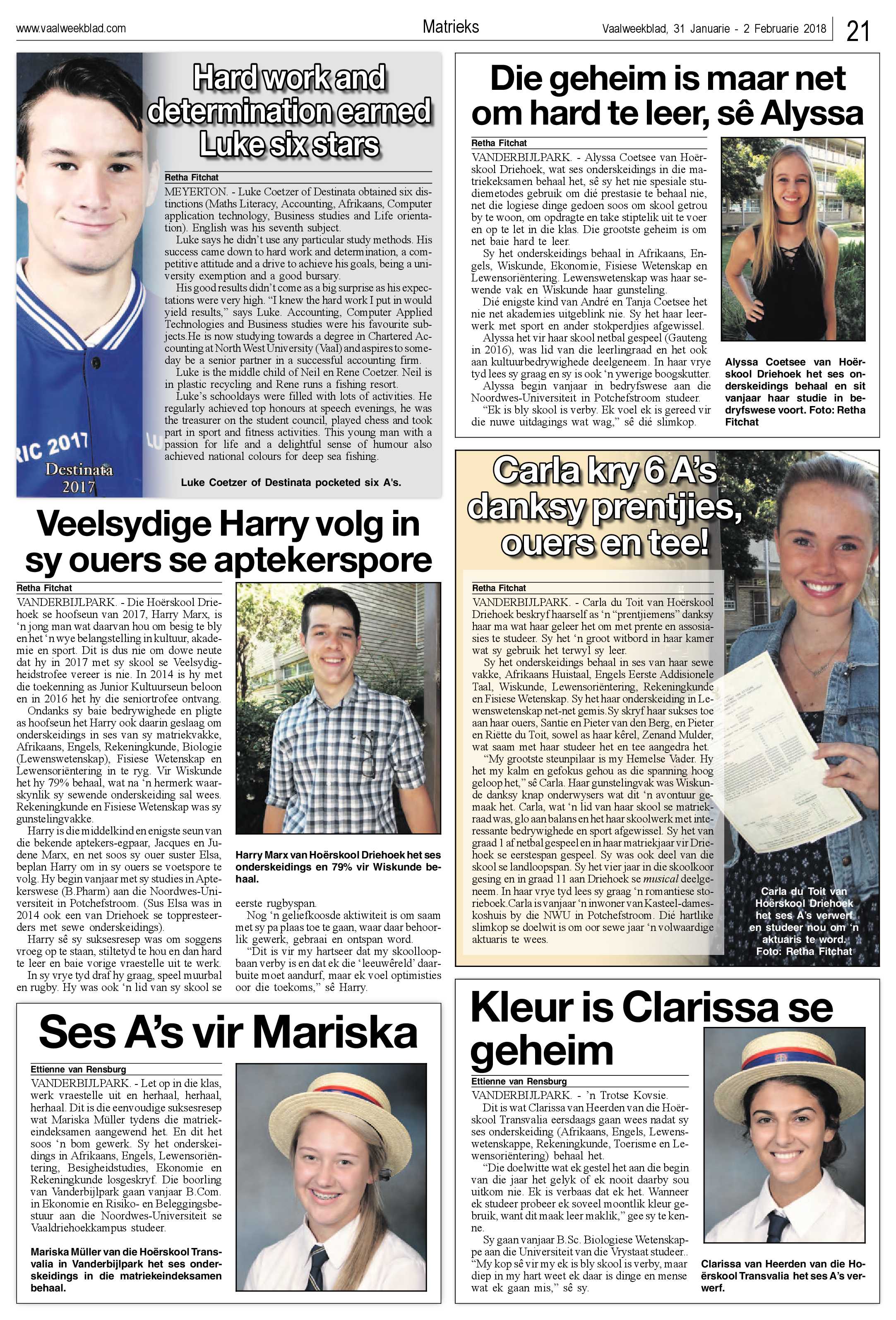 Vaalweekblad 31 Januarie – 2 Februarie 2018 page 21