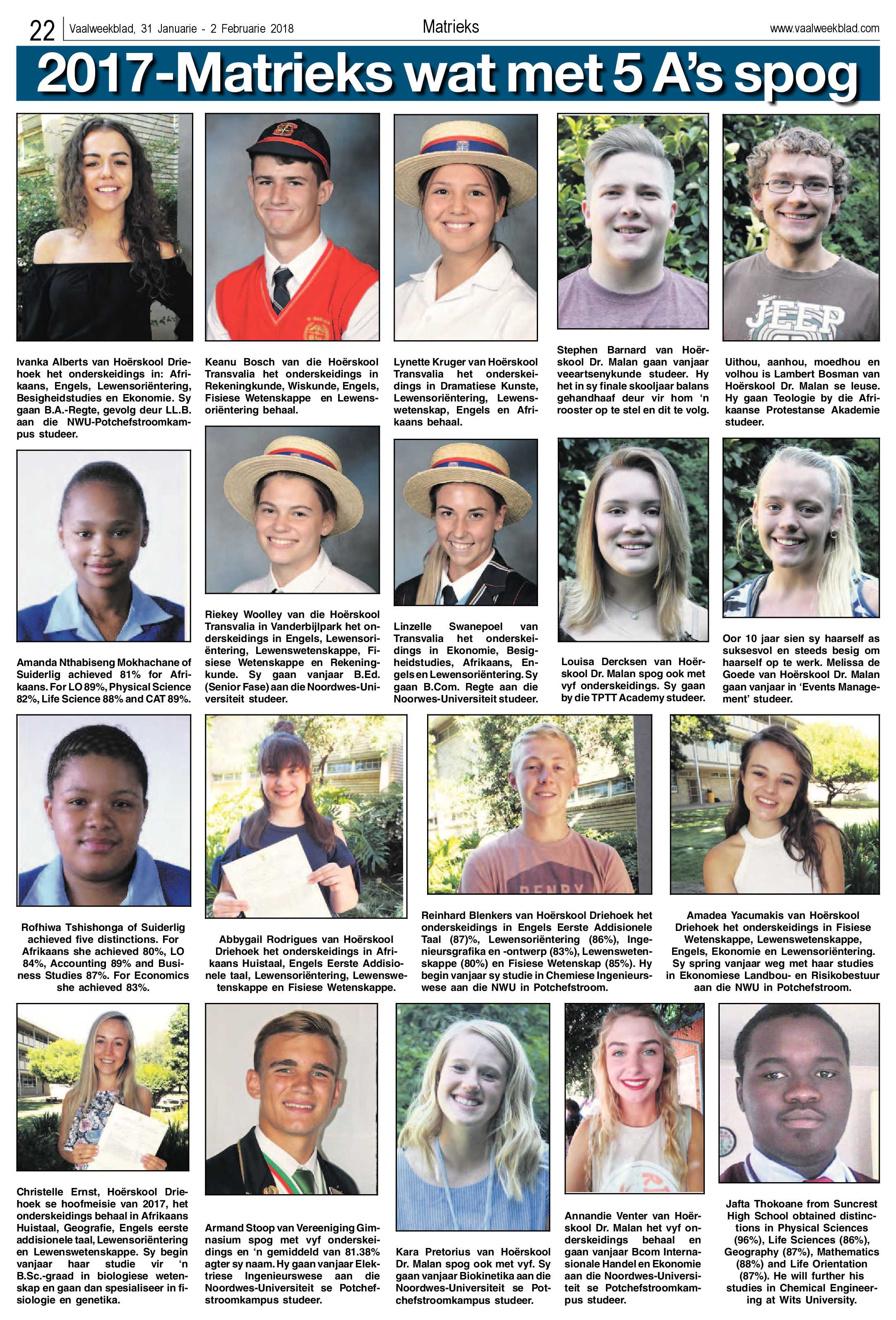 Vaalweekblad 31 Januarie – 2 Februarie 2018 page 22