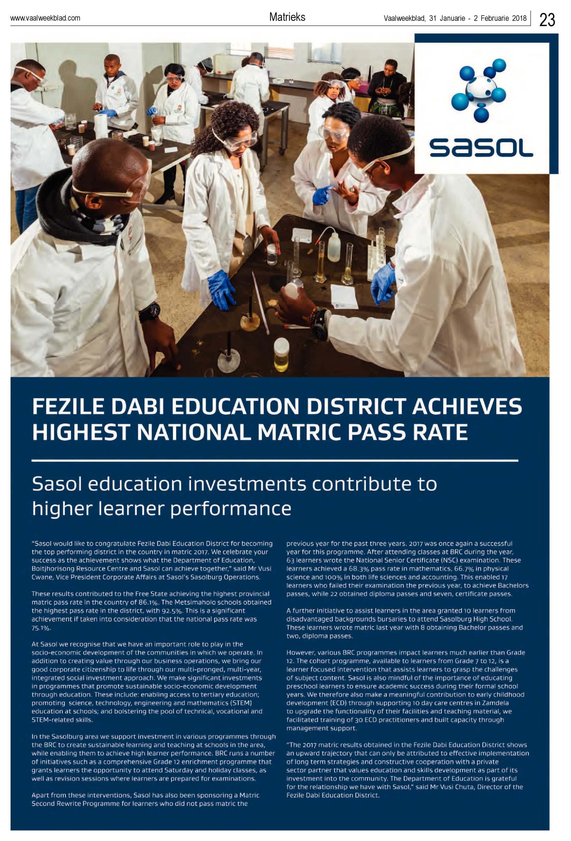 Vaalweekblad 31 Januarie – 2 Februarie 2018 page 23