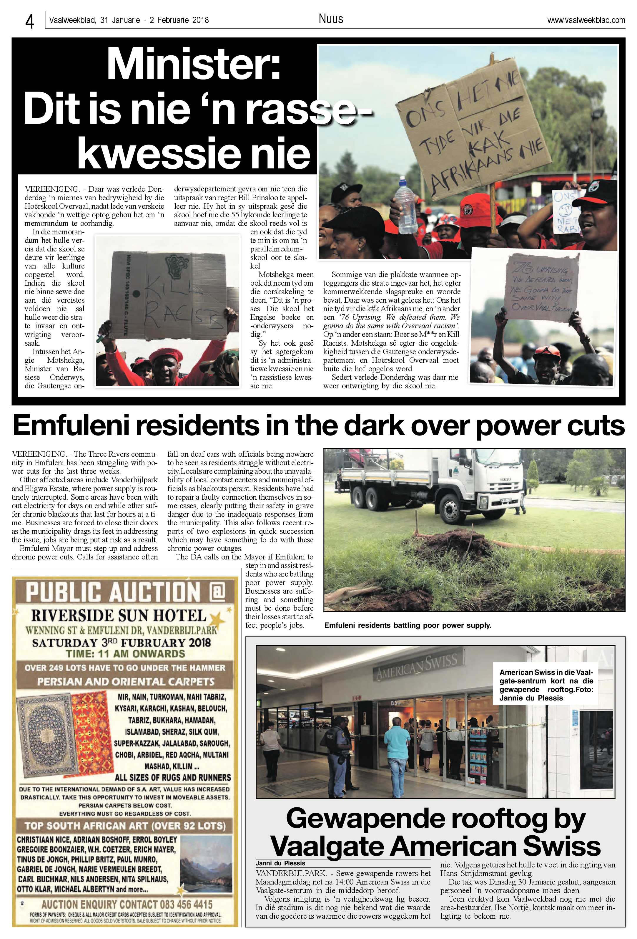 Vaalweekblad 31 Januarie – 2 Februarie 2018 page 4