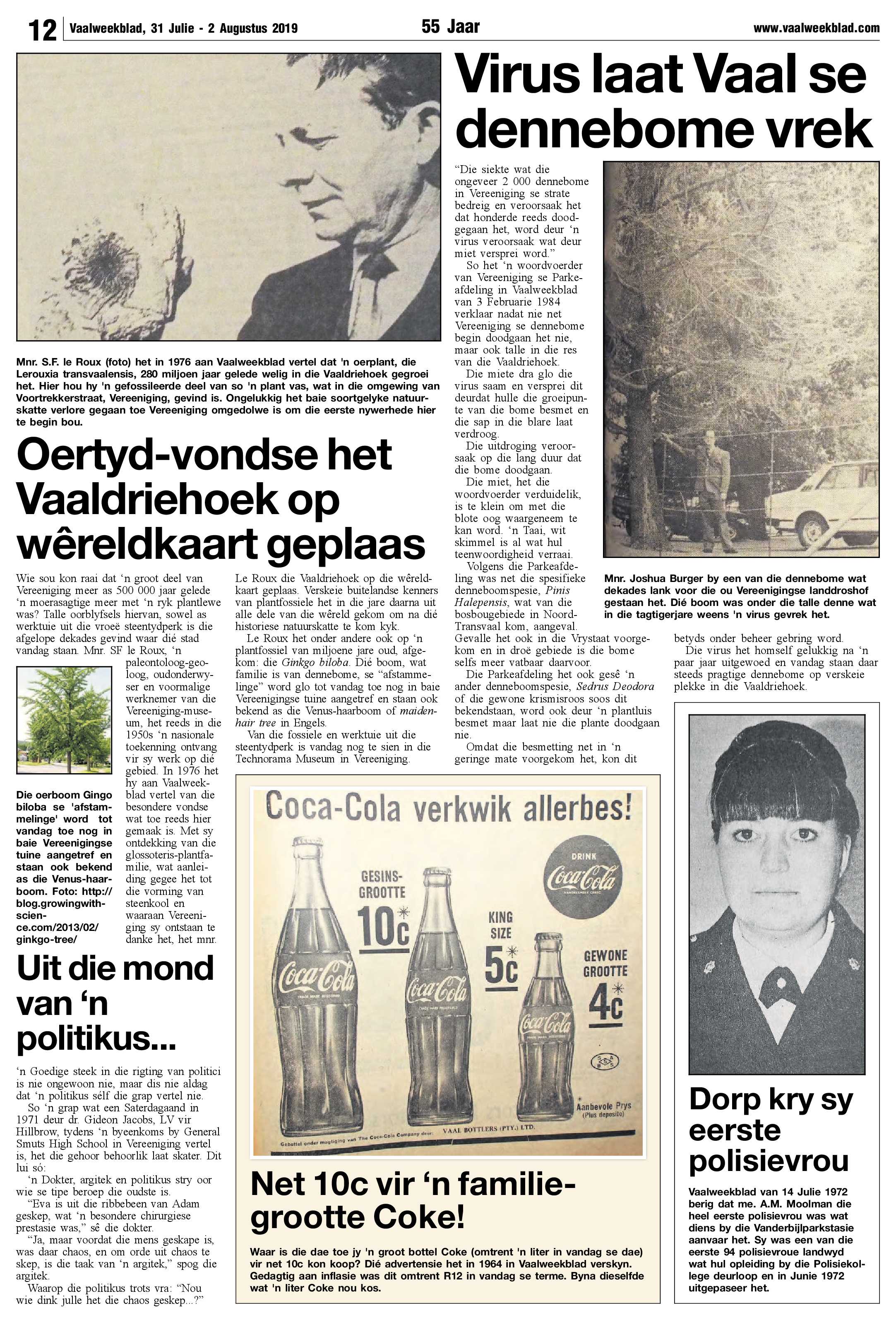 Vaalweekblad 31 Julie – 2 Augustus 2019 page 12