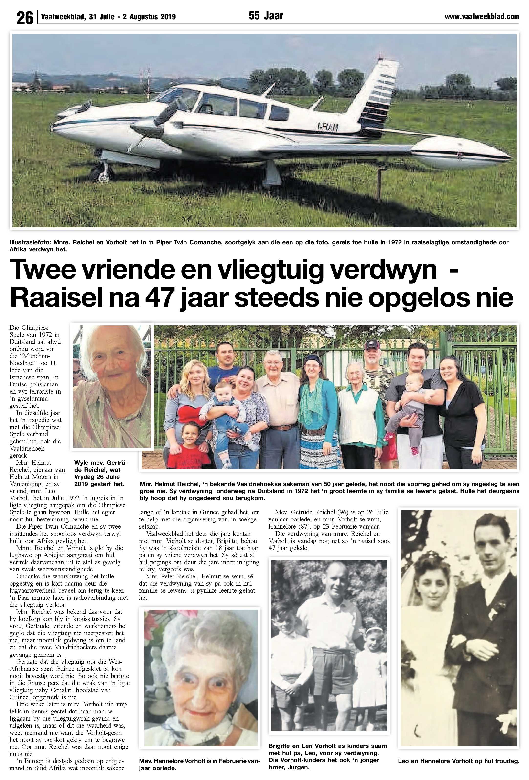 Vaalweekblad 31 Julie – 2 Augustus 2019 page 26