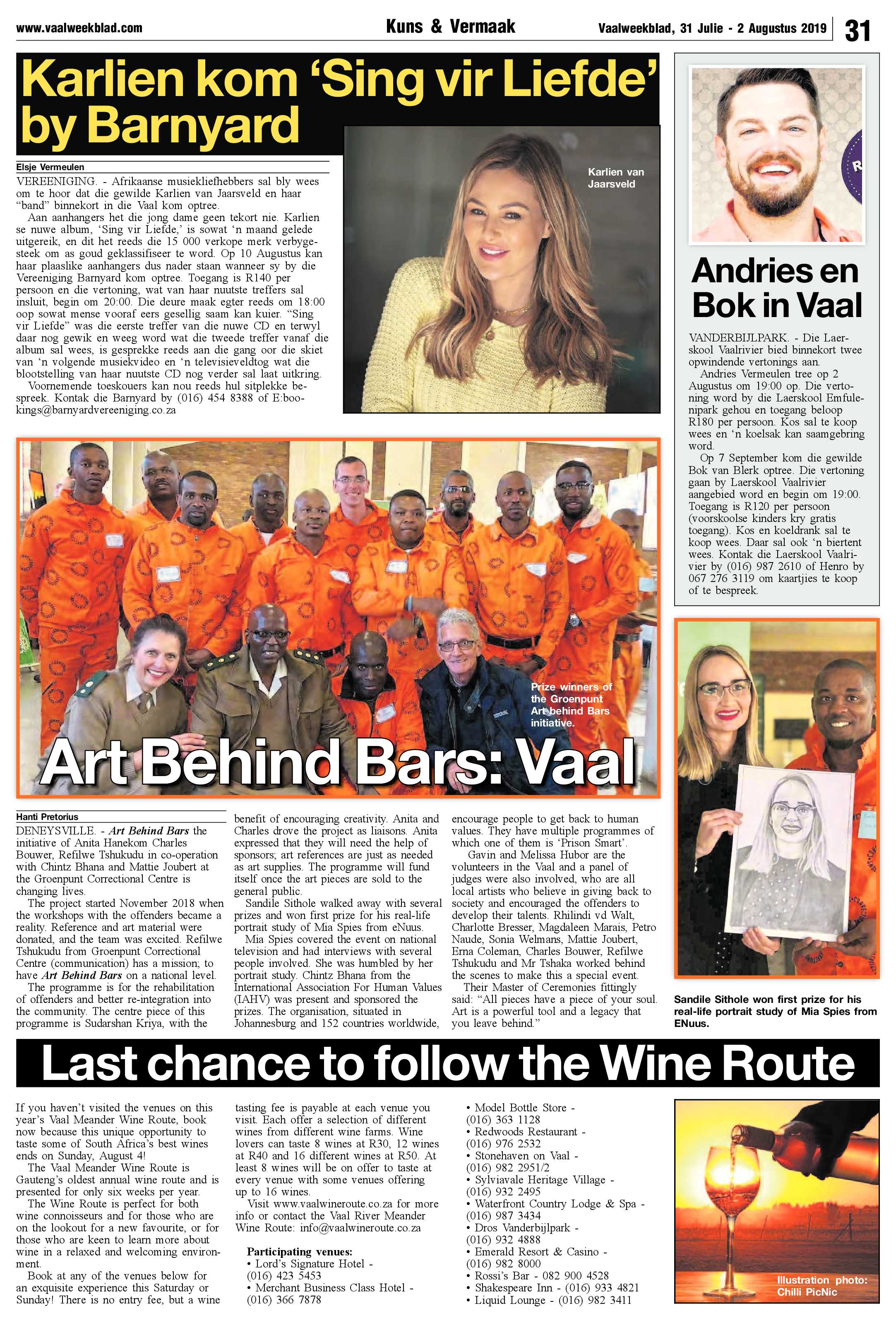 Vaalweekblad 31 Julie – 2 Augustus 2019 page 31
