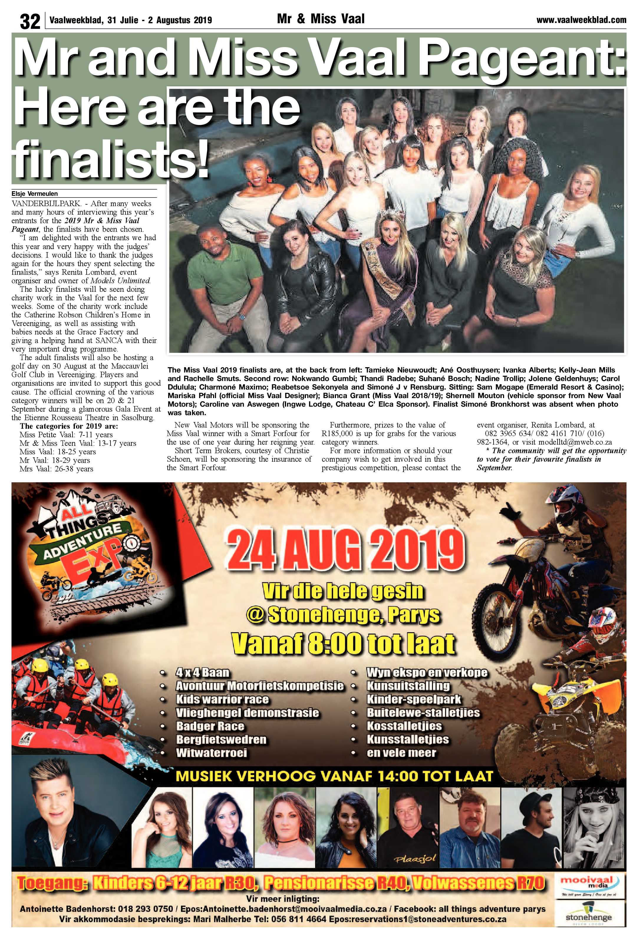 Vaalweekblad 31 Julie – 2 Augustus 2019 page 32