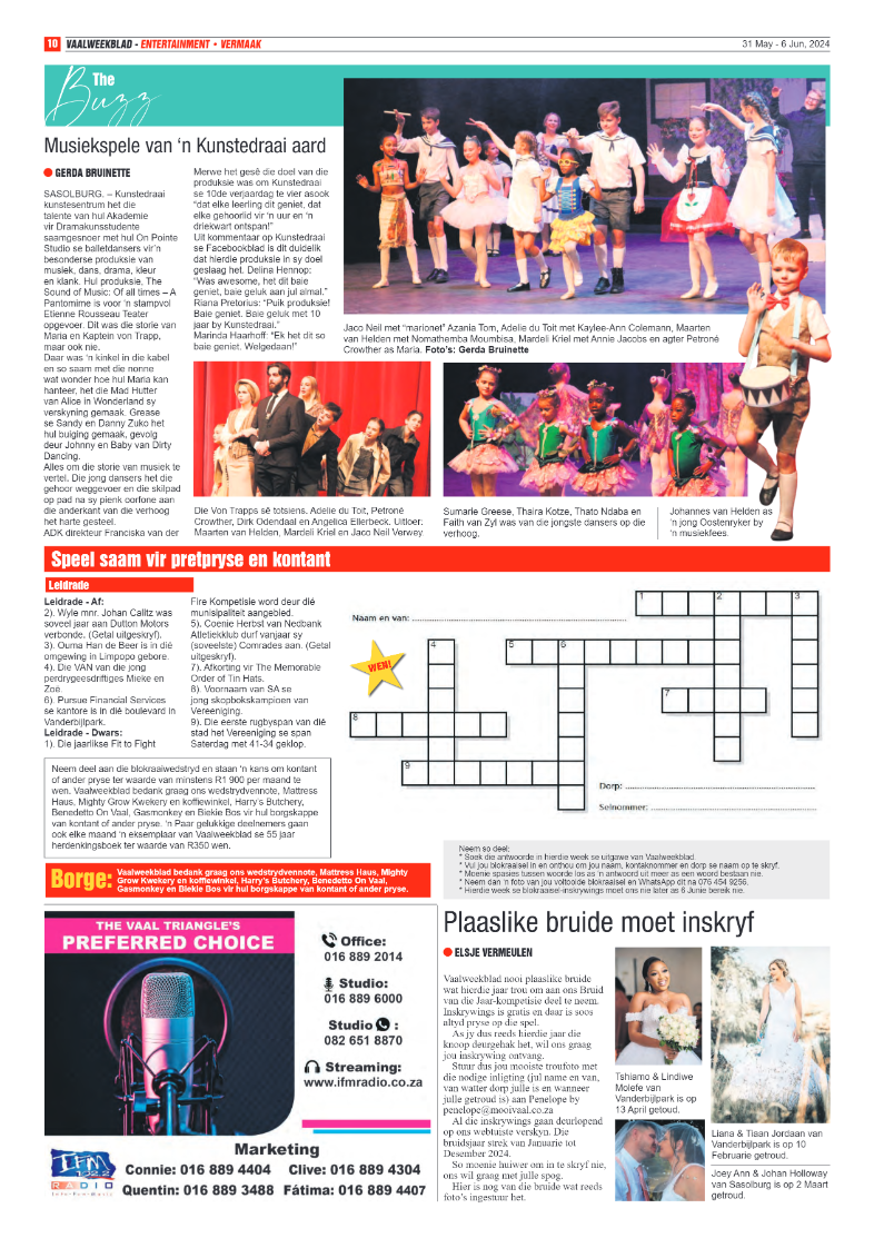 Vaalweekblad – 31 May – 6 Jun, 2024 page 10