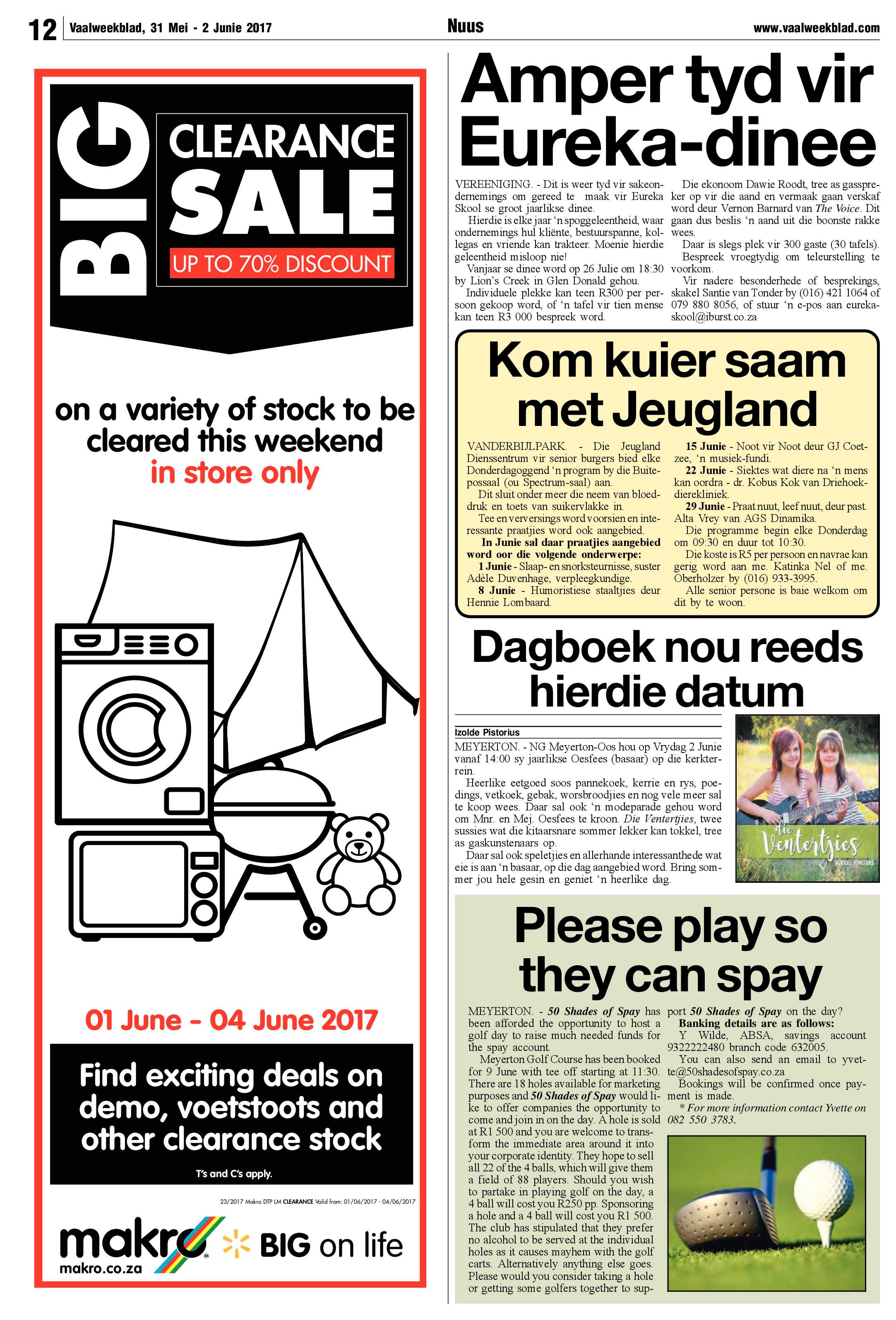 Vaalweekblad 30 Mei – 2 Junie 2017 page 12