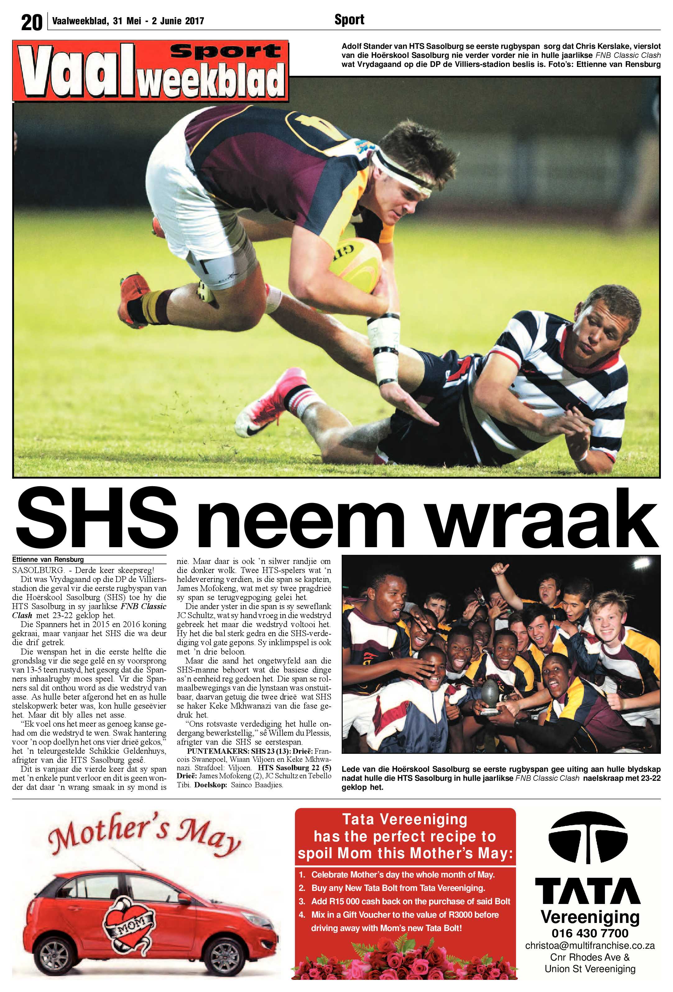 Vaalweekblad 30 Mei – 2 Junie 2017 page 20